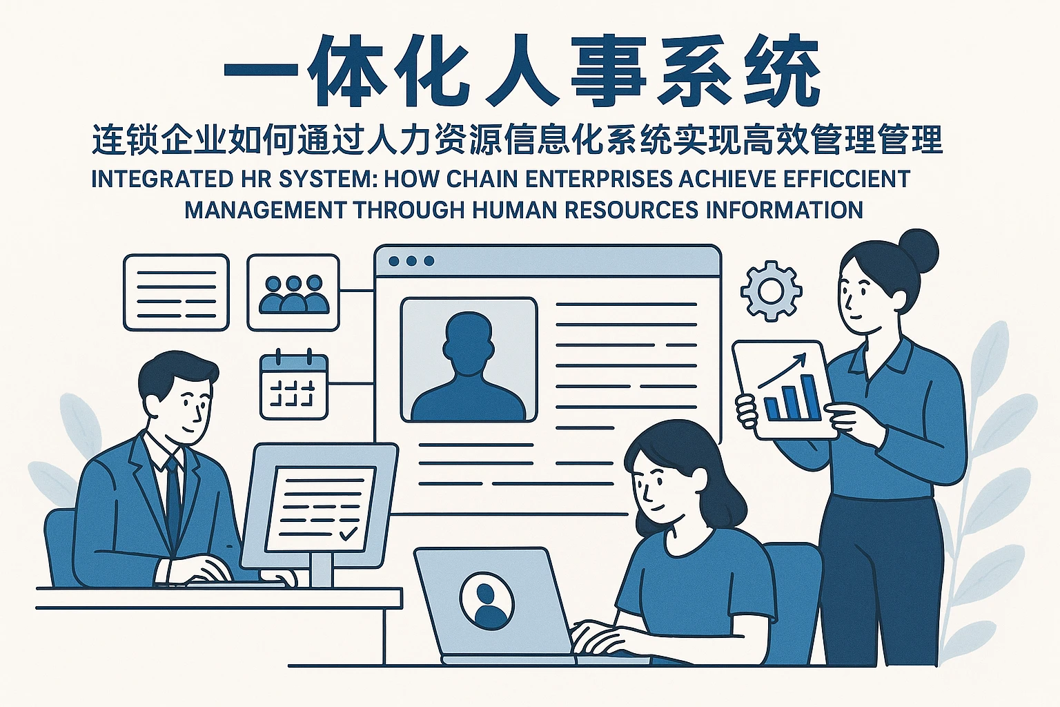 一体化人事系统：连锁企业如何通过人力资源信息化系统实现高效管理