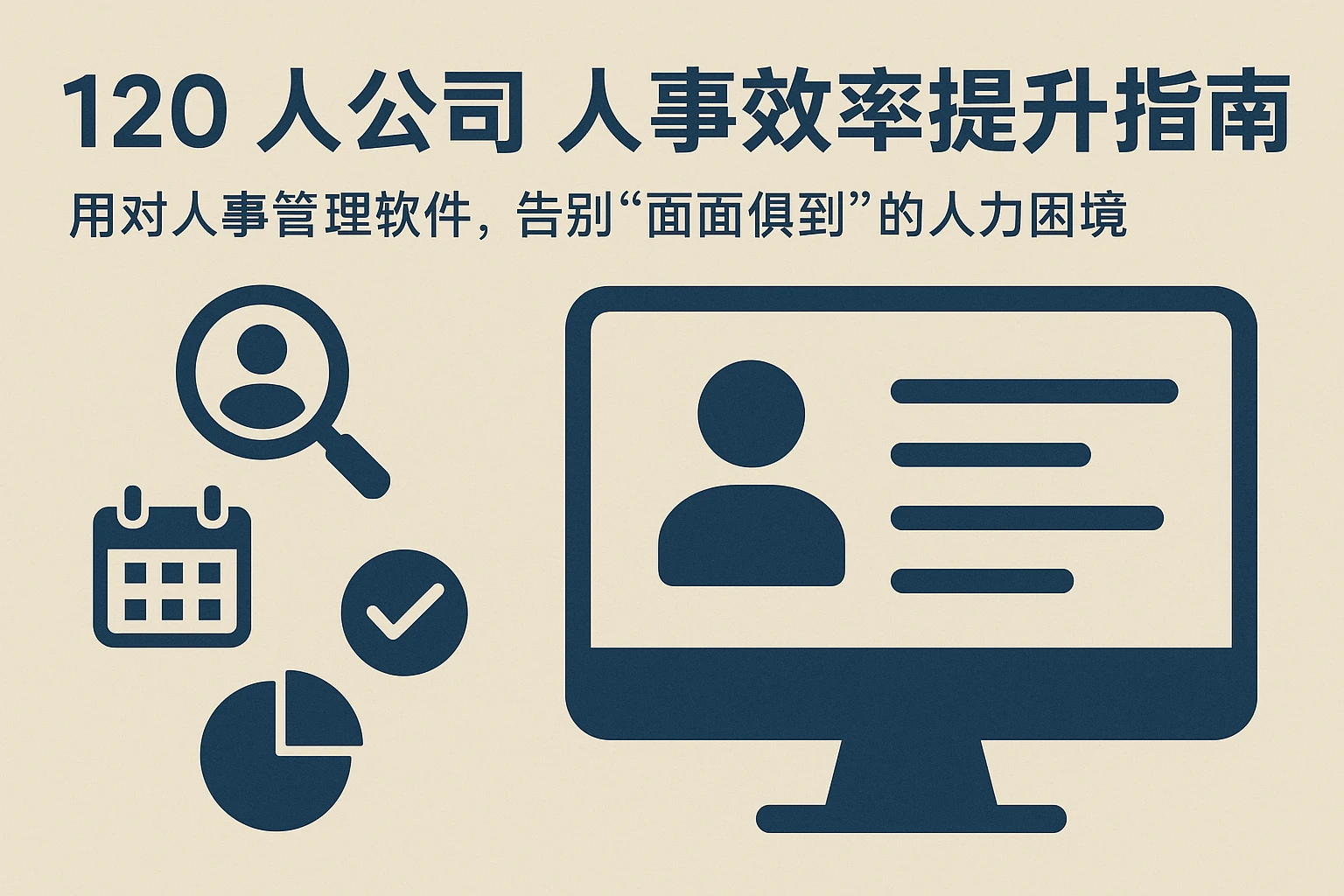 120人公司人事效率提升指南：用对人事管理软件，告别“面面巨细”的人力困境