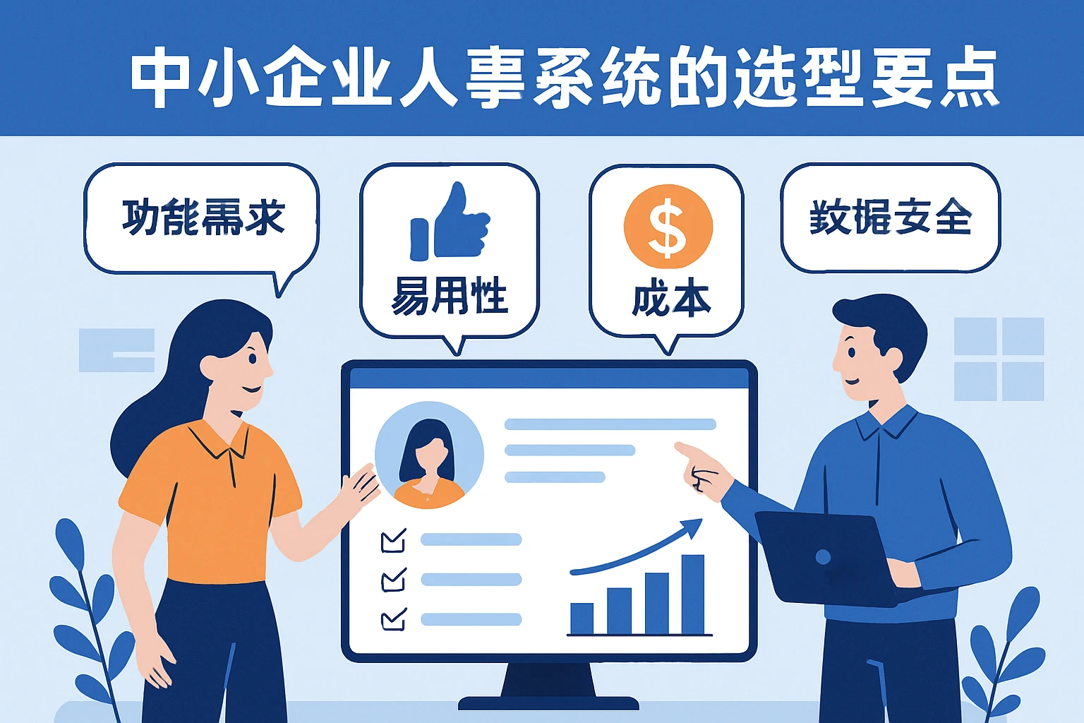 中小企业人事系统的选型要点