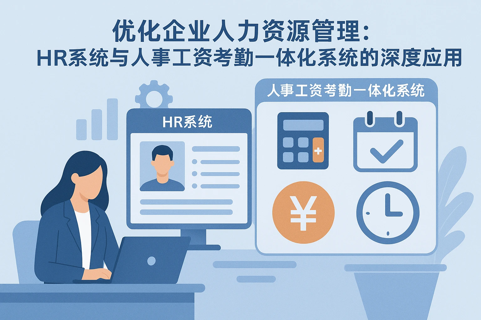 优化企业人力资源管理：HR系统与人事工资考勤一体化系统的深度应用