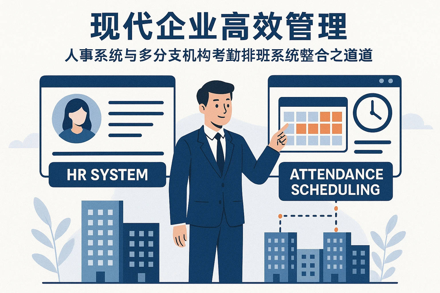 现代企业高效管理：人事系统与多分支机构考勤排班系统整合之道