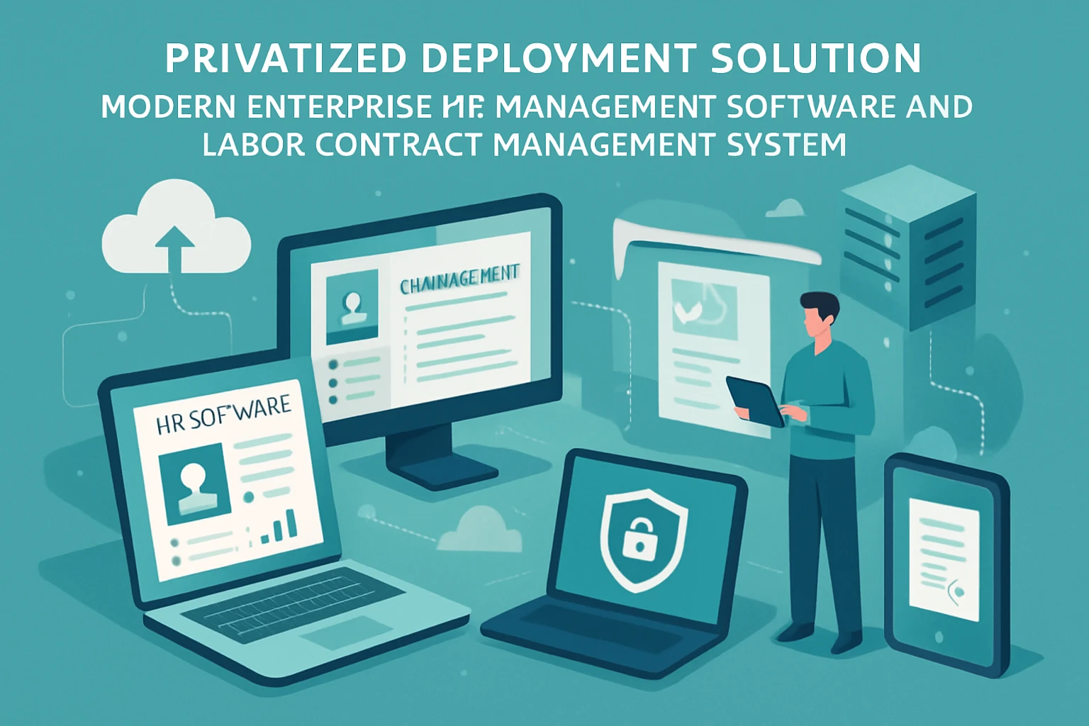 现代企业HR管理软件与劳动合同管理系统的私有化部署解决方案