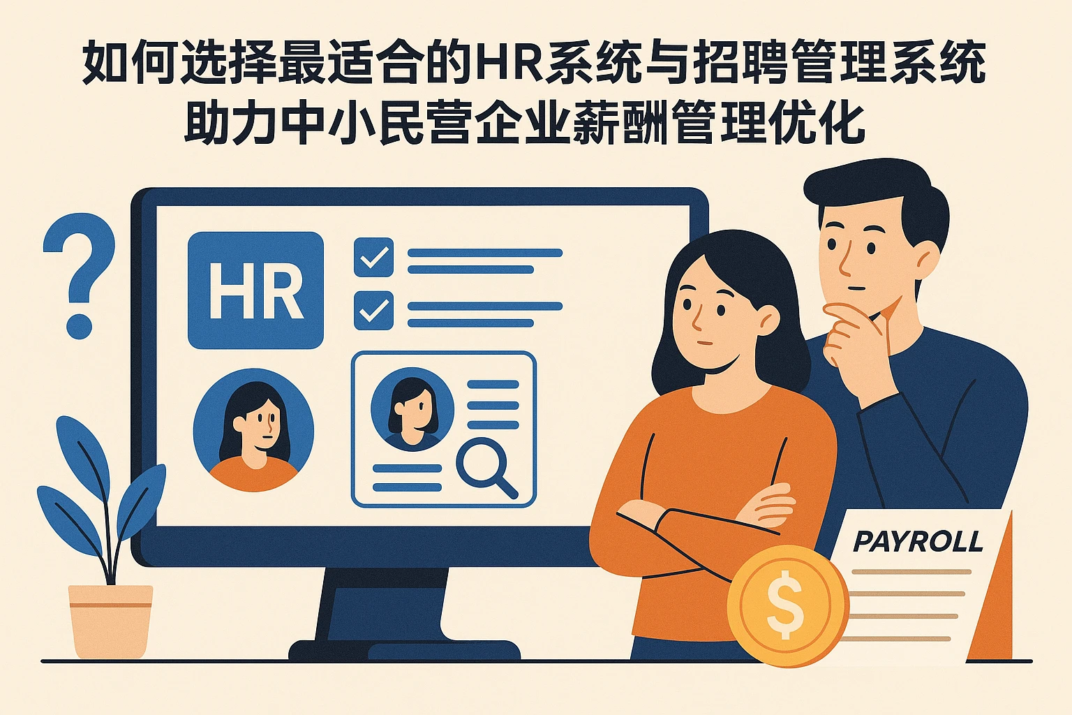 如何选择最适合的HR系统与招聘管理系统，助力中小民营企业薪酬管理优化