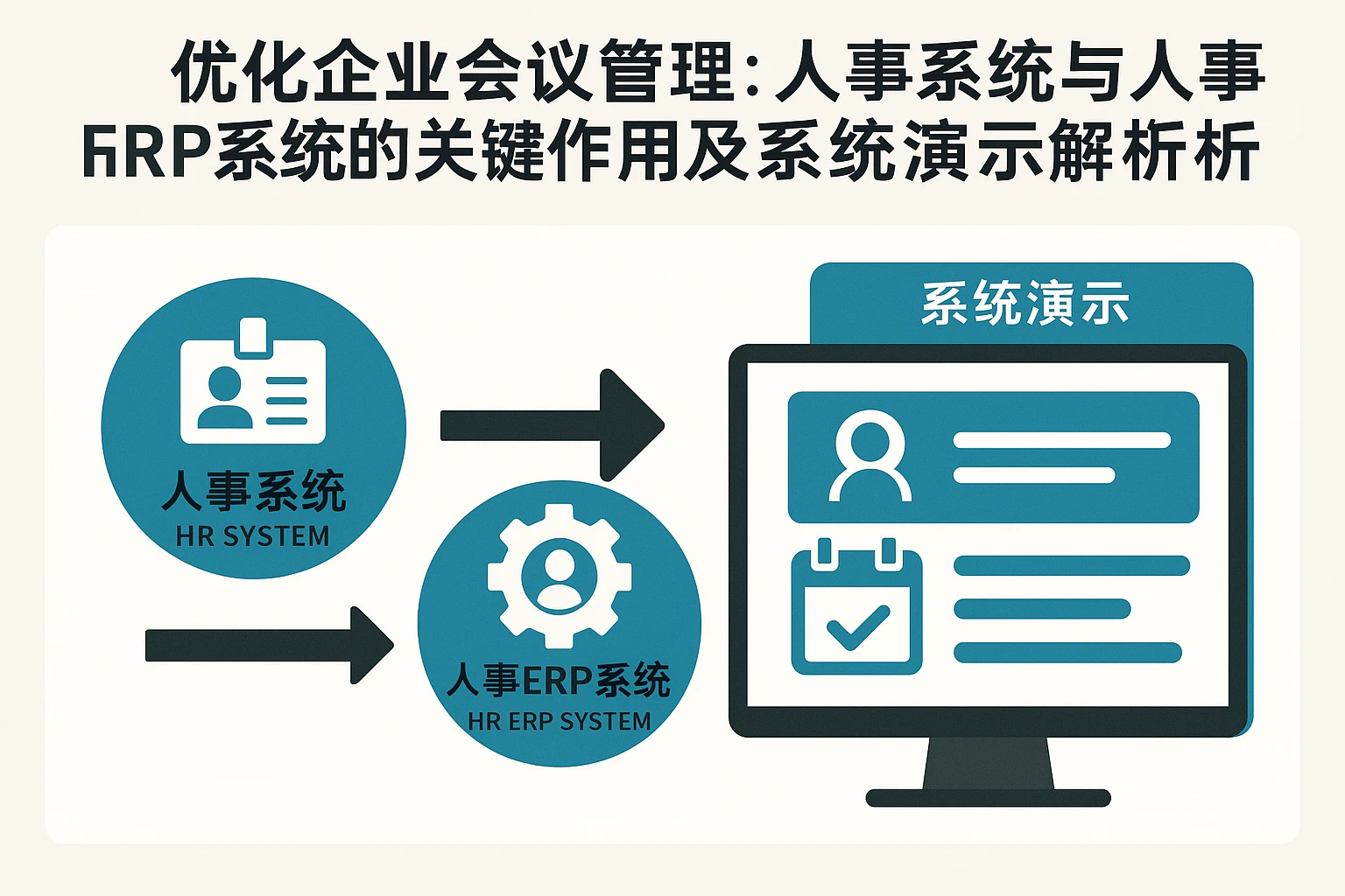 优化企业会议管理：人事系统与人事ERP系统的关键作用及系统演示解析