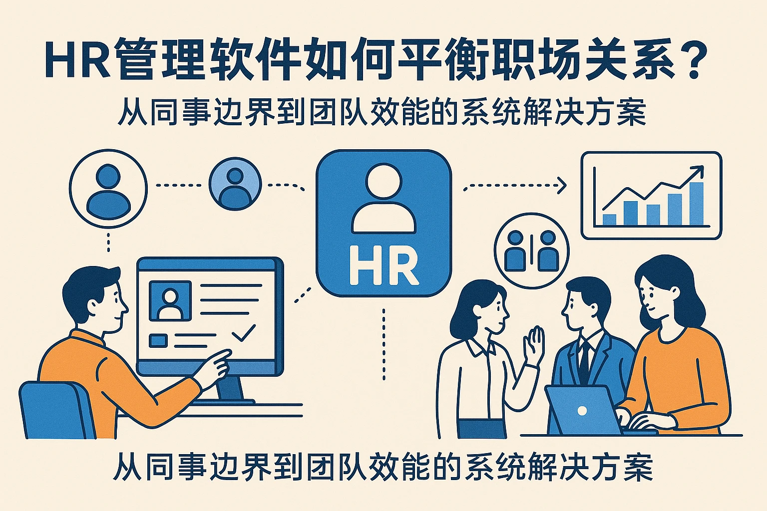 HR管理软件如何平衡职场关系?从同事边界到团队效能的系统解决方案