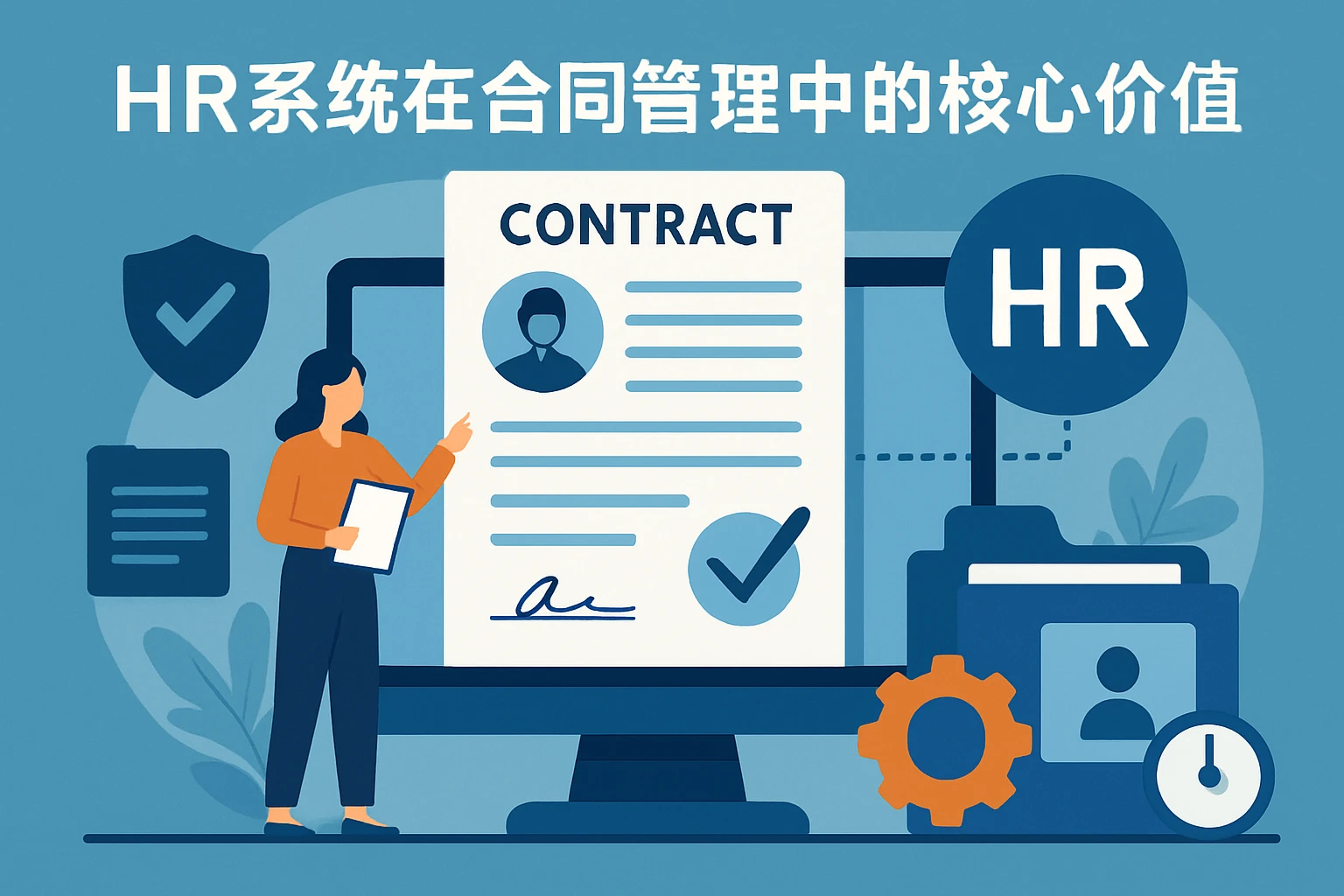 HR系统在合同管理中的核心价值