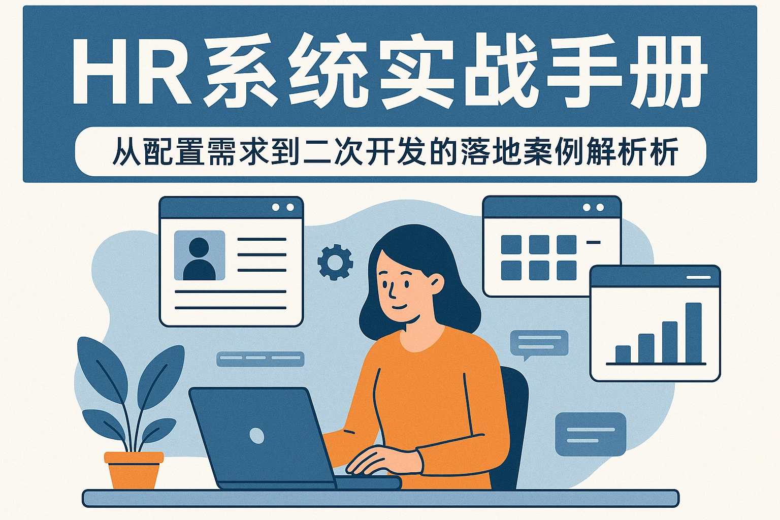 HR系统实战手册：从配置需求到二次开发的落地案例解析