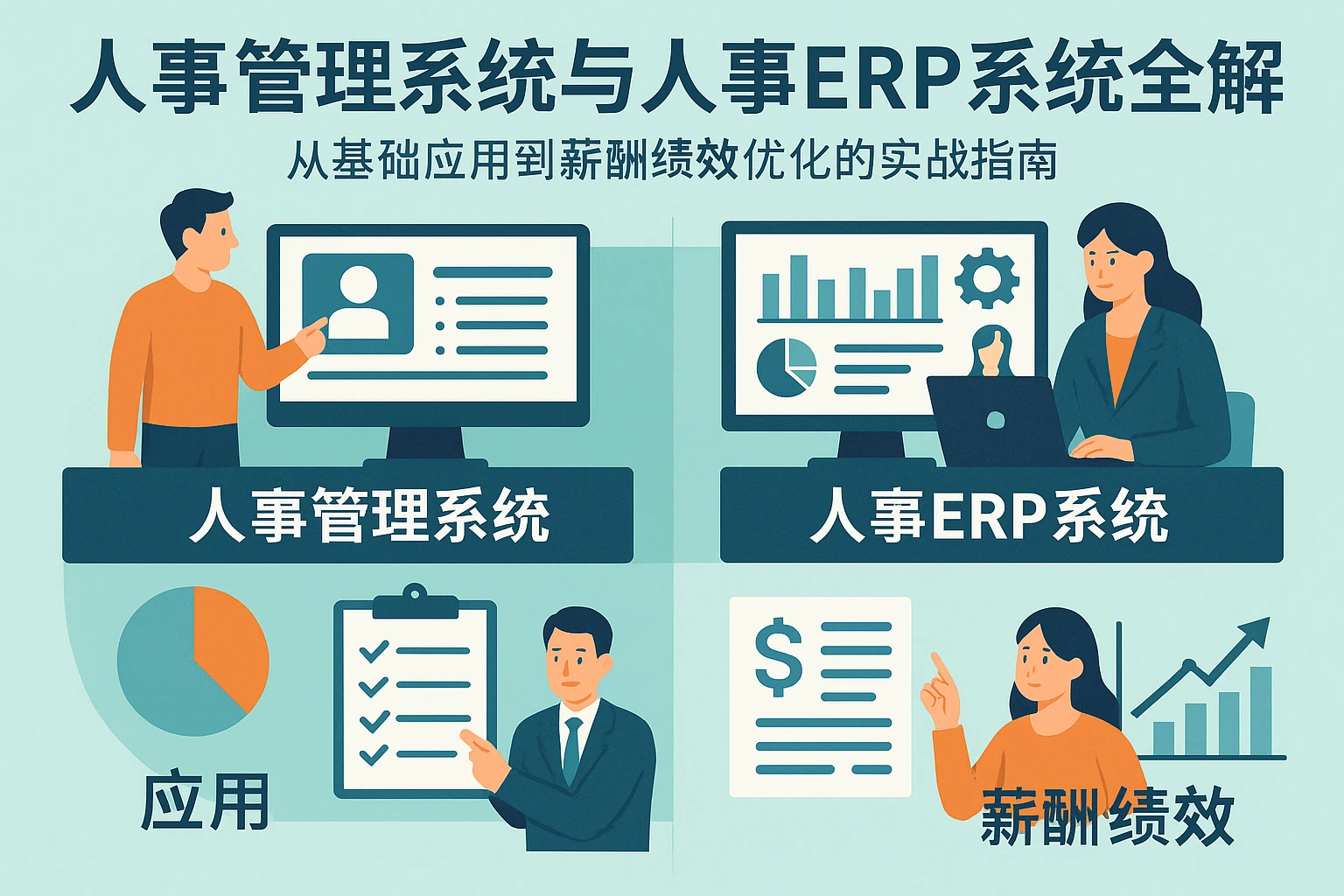 人事管理系统与人事ERP系统全解析：从基础应用到薪酬绩效优化的实战指南