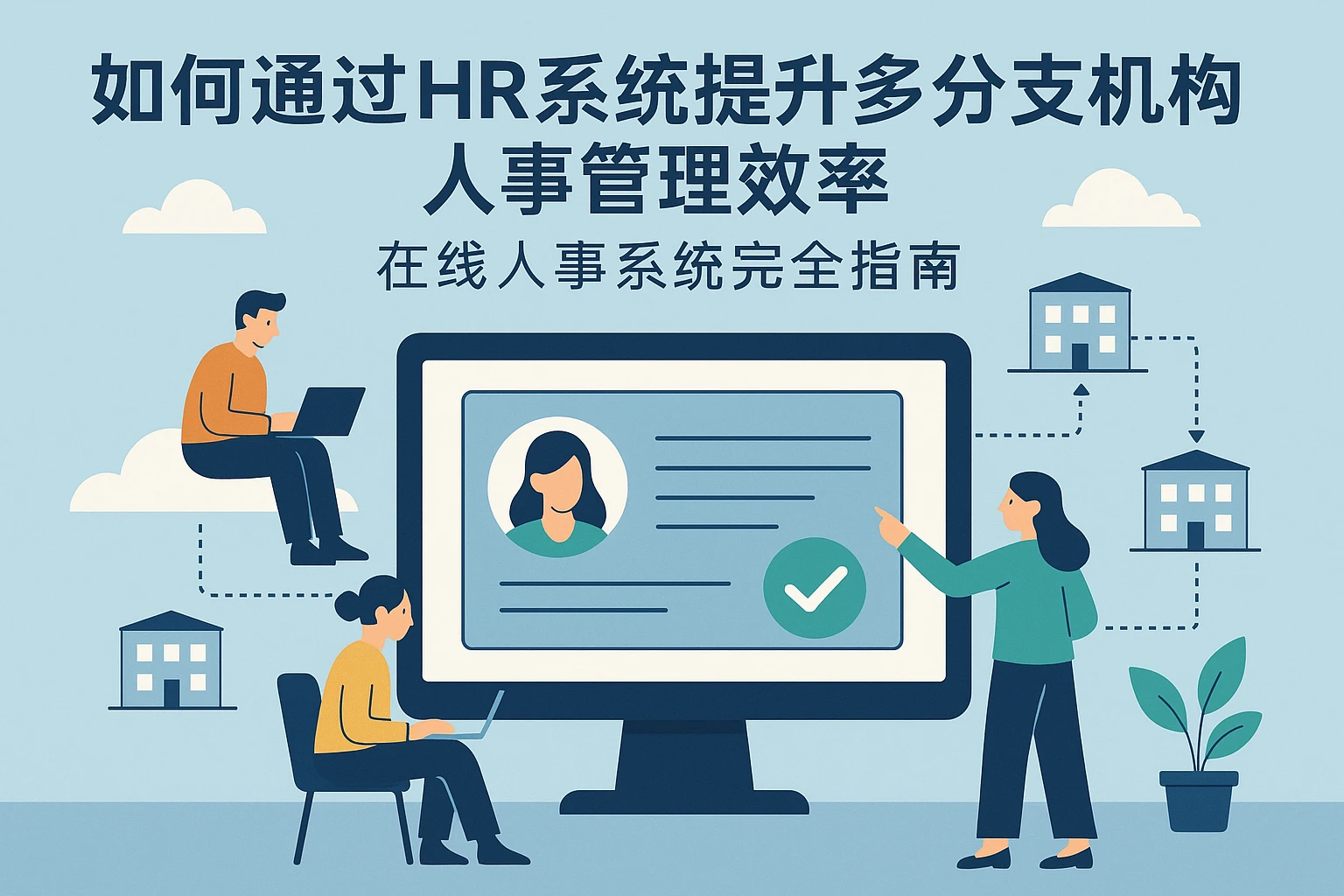 如何通过HR系统提升多分支机构人事管理效率：在线人事系统完全指南