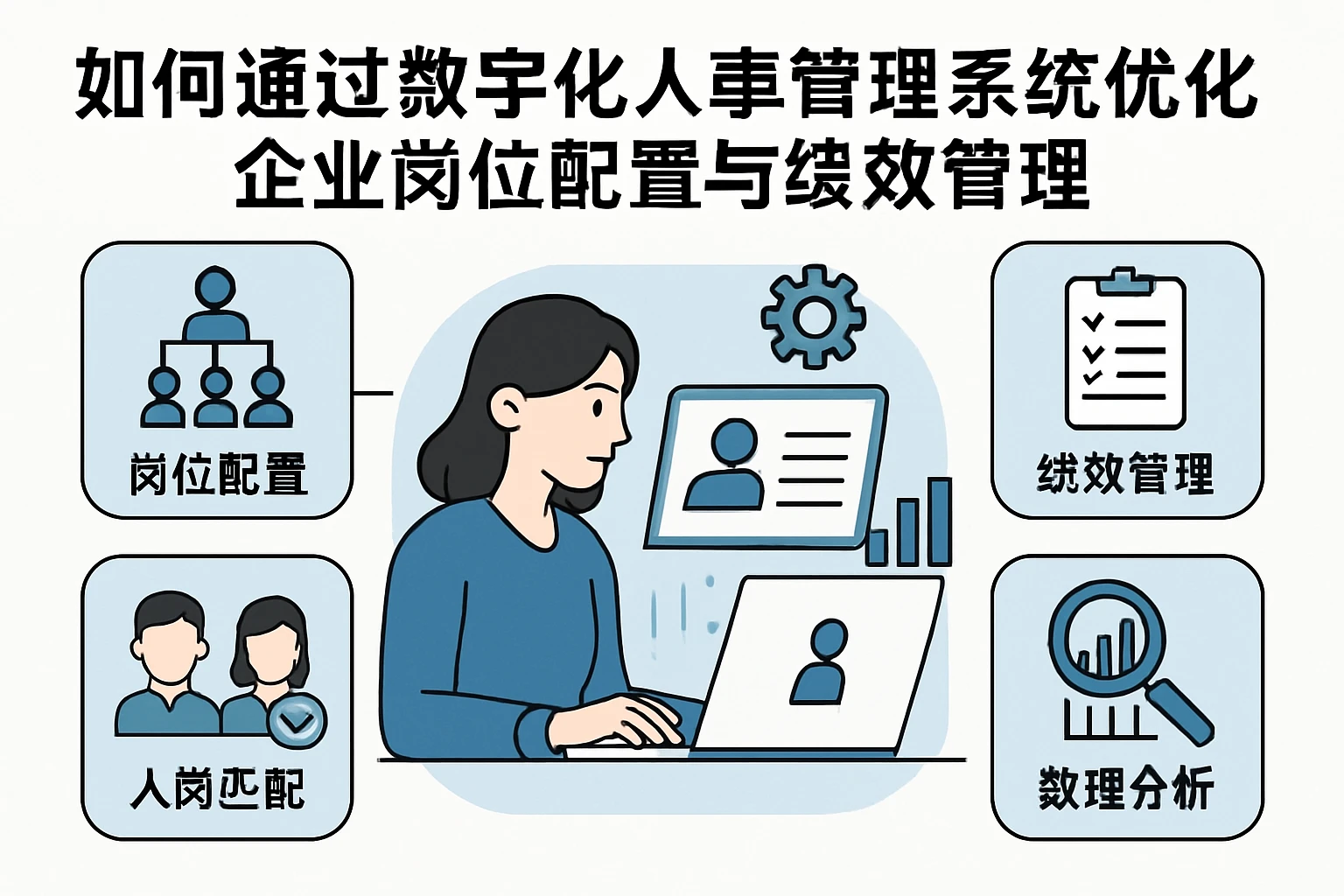 如何通过数字化人事管理系统优化企业岗位配置与绩效管理