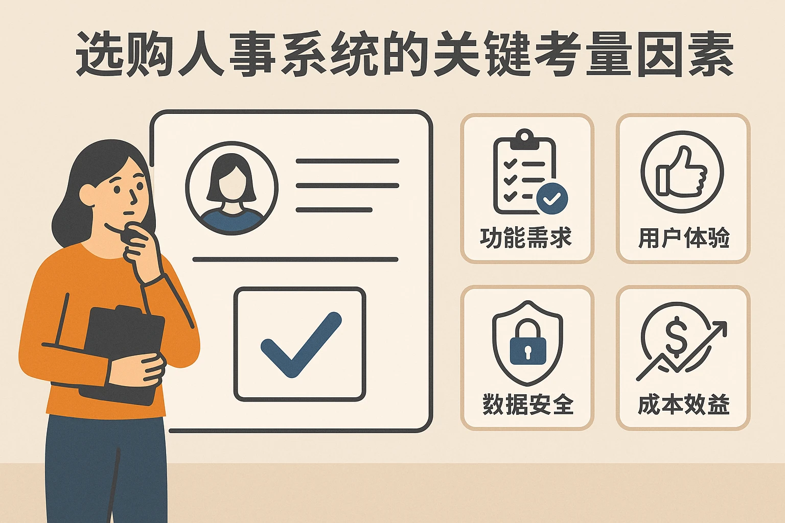 选购人事系统的关键考量因素