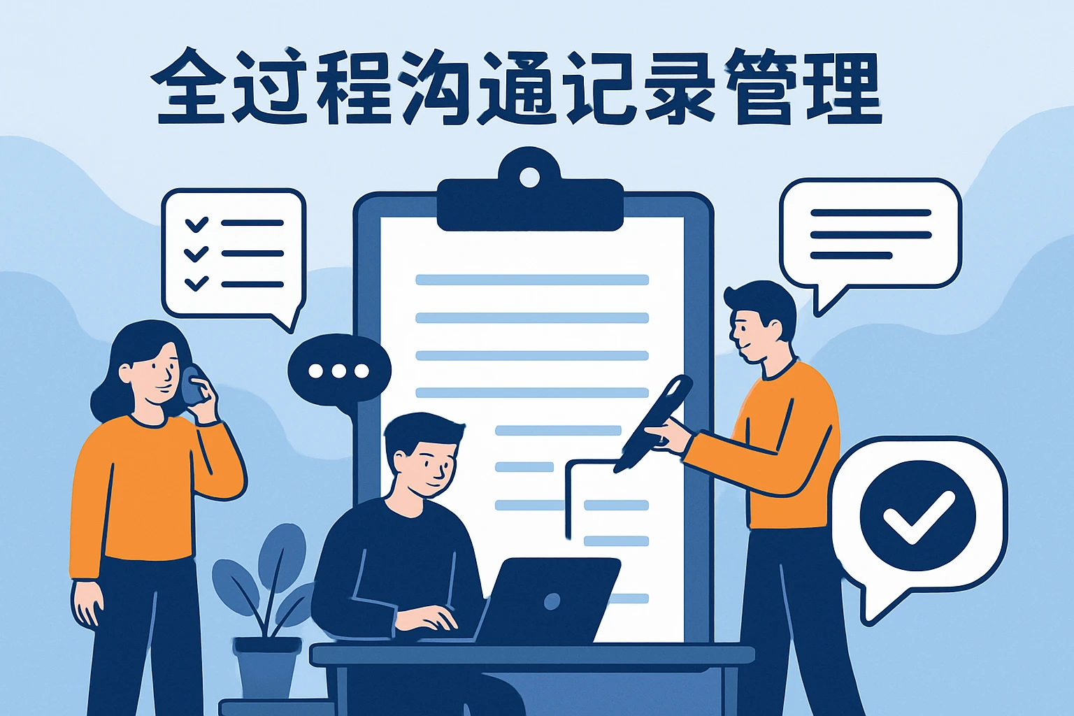 全过程沟通记录管理