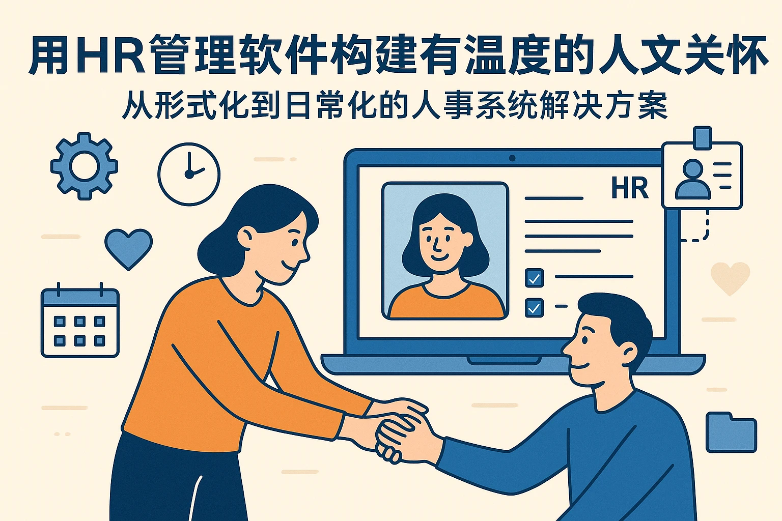 用HR管理软件构建有温度的人文关怀：从形式化到日常化的人事系统解决方案