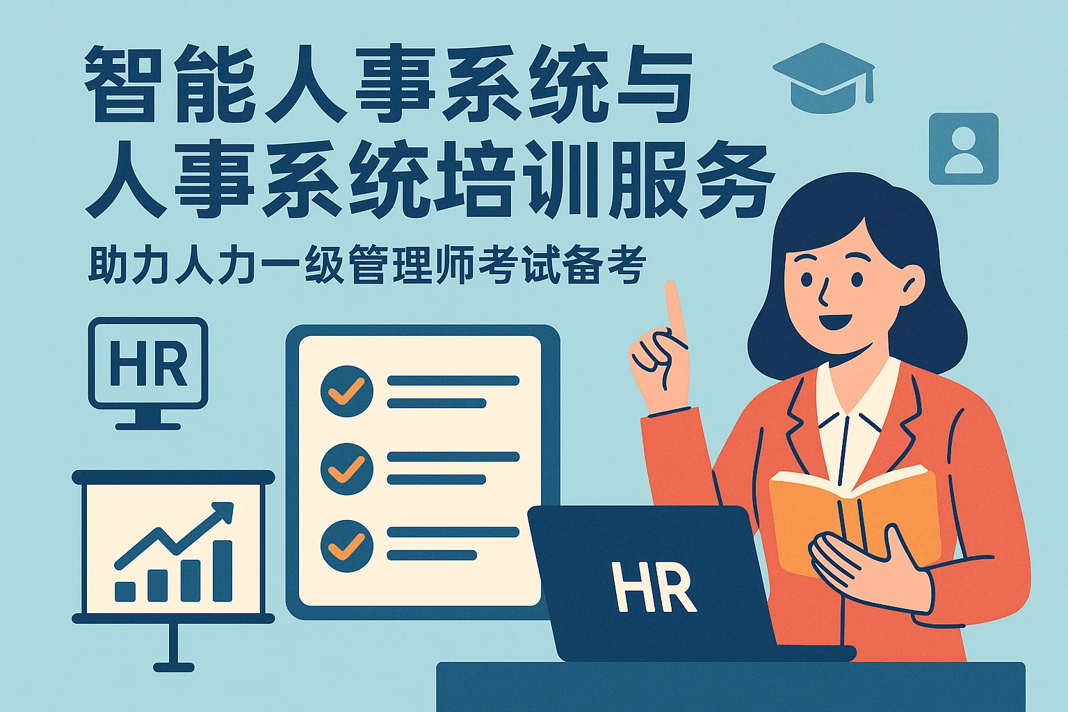 智能人事系统与人事系统培训服务：助力人力一级管理师考试备考