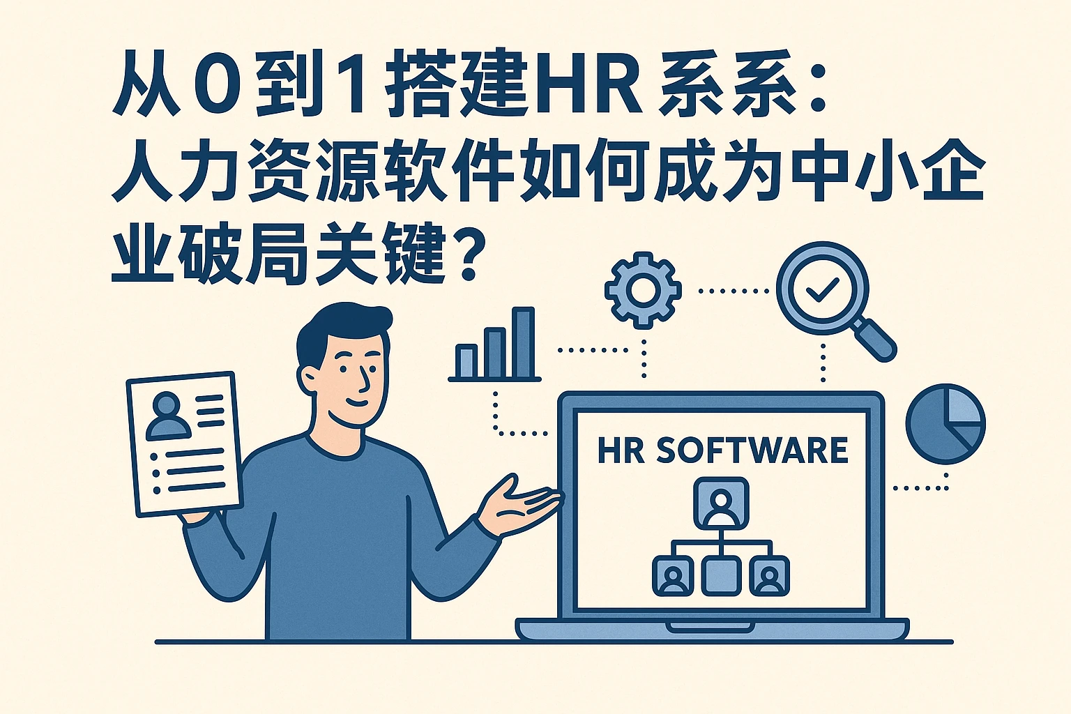 从0到1搭建HR体系：人力资源软件如何成为中小企业破局关键？