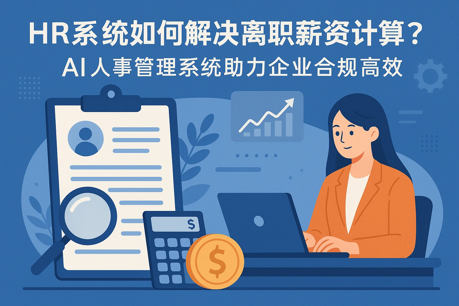 HR系统如何解决离职薪资计算痛点?AI人事管理系统助力企业合规高效