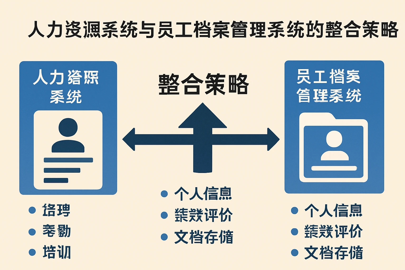 人力资源系统与员工档案管理系统的整合策略
