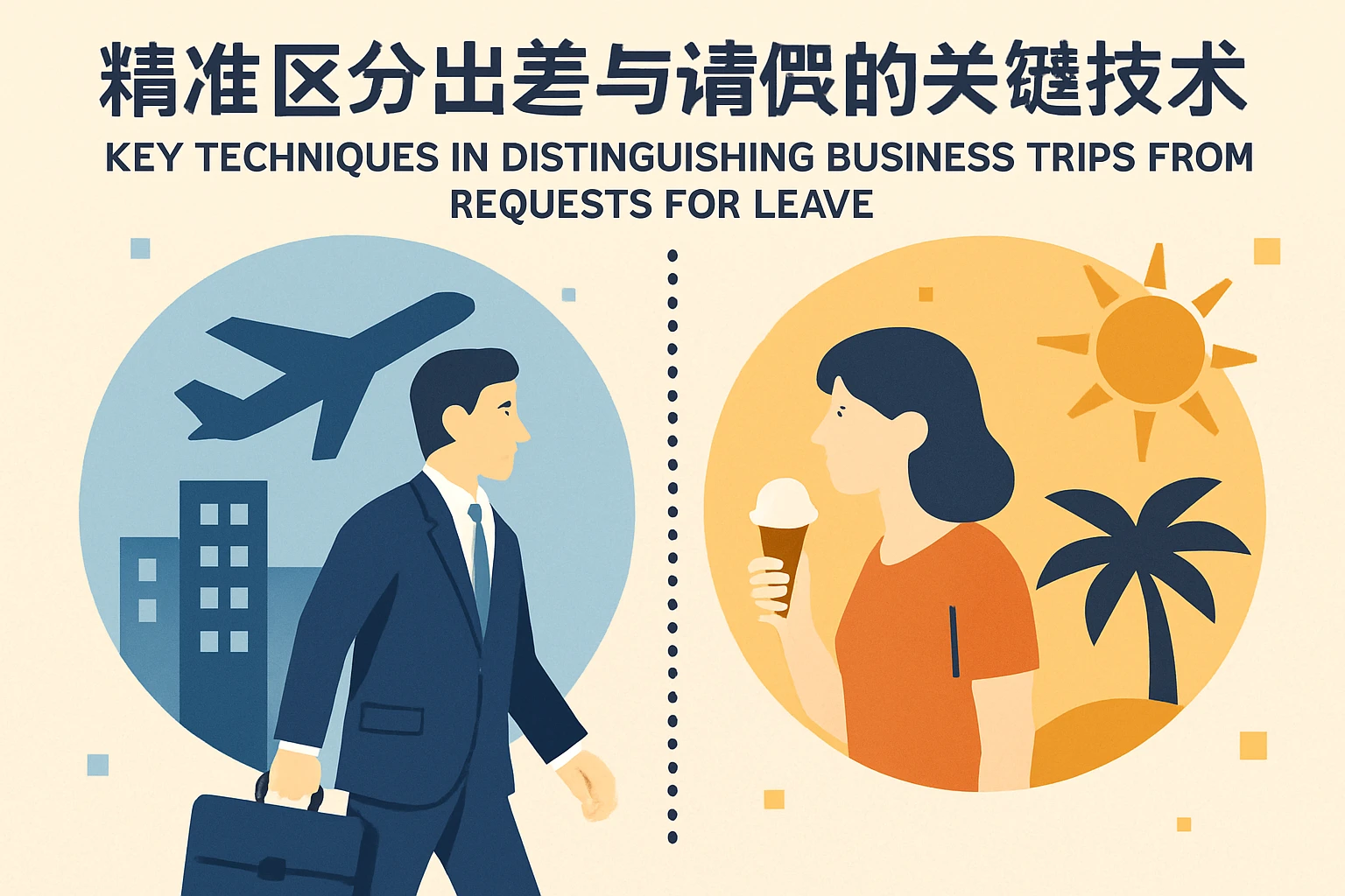 精准区分出差与请假的关键技术