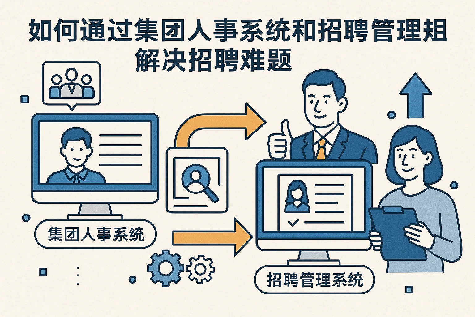 如何通过集团人事系统和招聘管理系统解决招聘难题