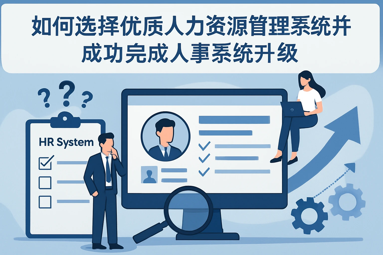 如何选择优质人力资源管理系统并成功完成人事系统升级