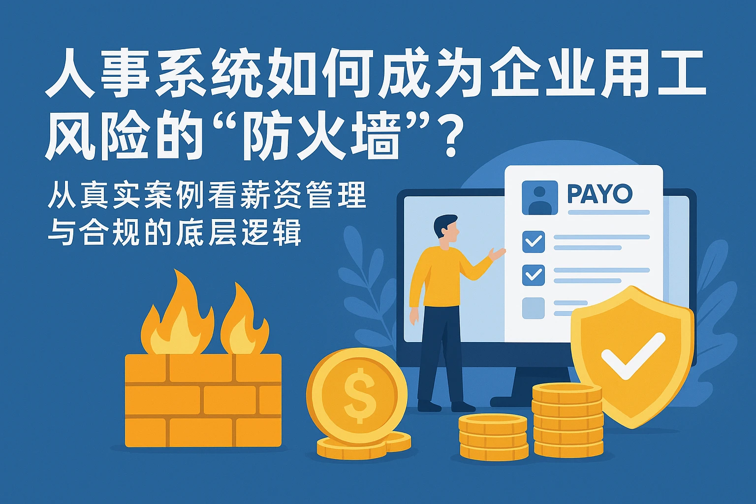人事系统如何成为企业用工风险的“防火墙”？从真实案例看薪资管理与合规的底层逻辑