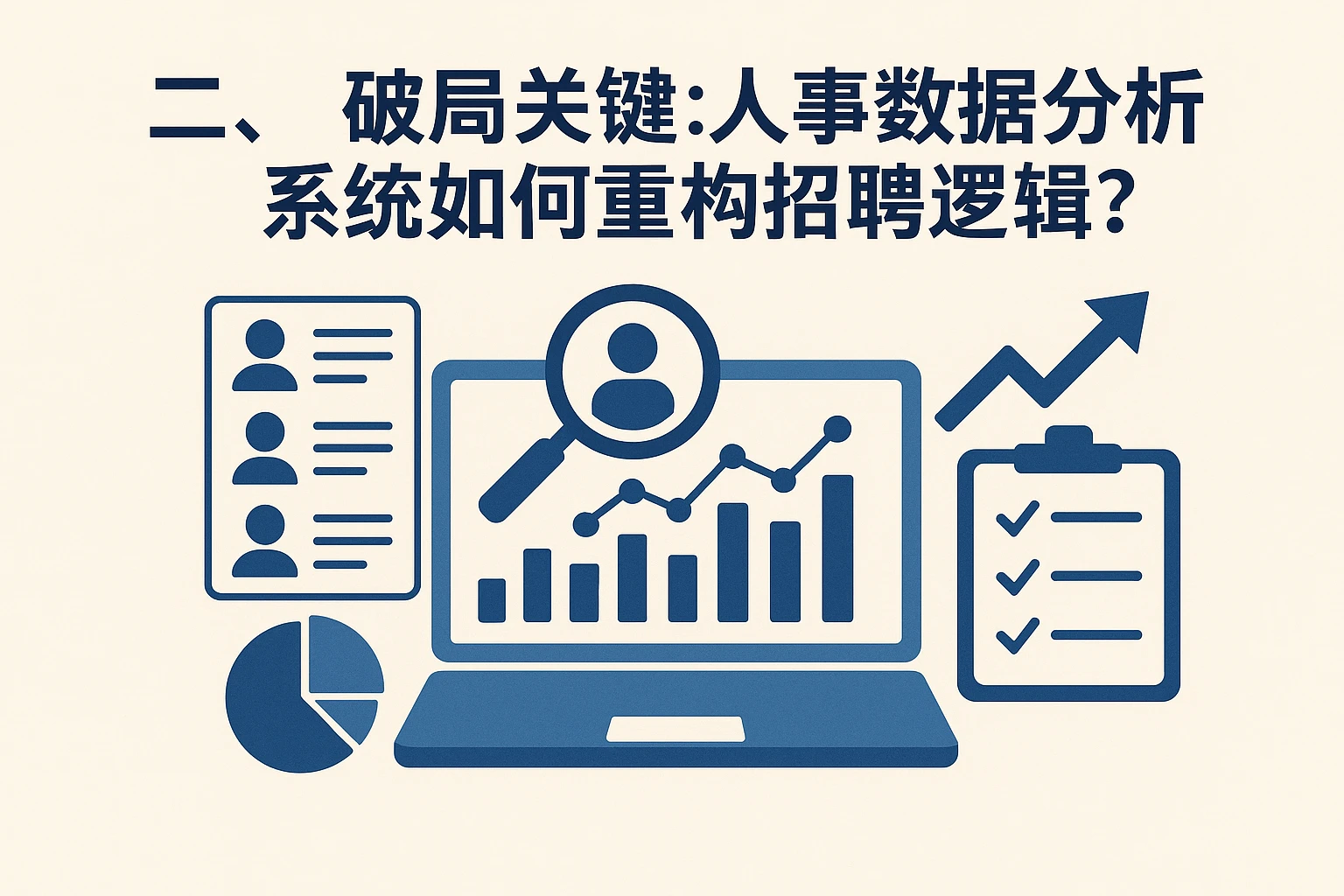 二、破局关键：人事数据分析系统如何重构招聘逻辑？