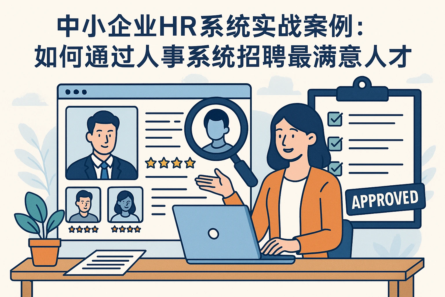 中小企业HR系统实战案例：如何通过人事系统招聘最满意人才