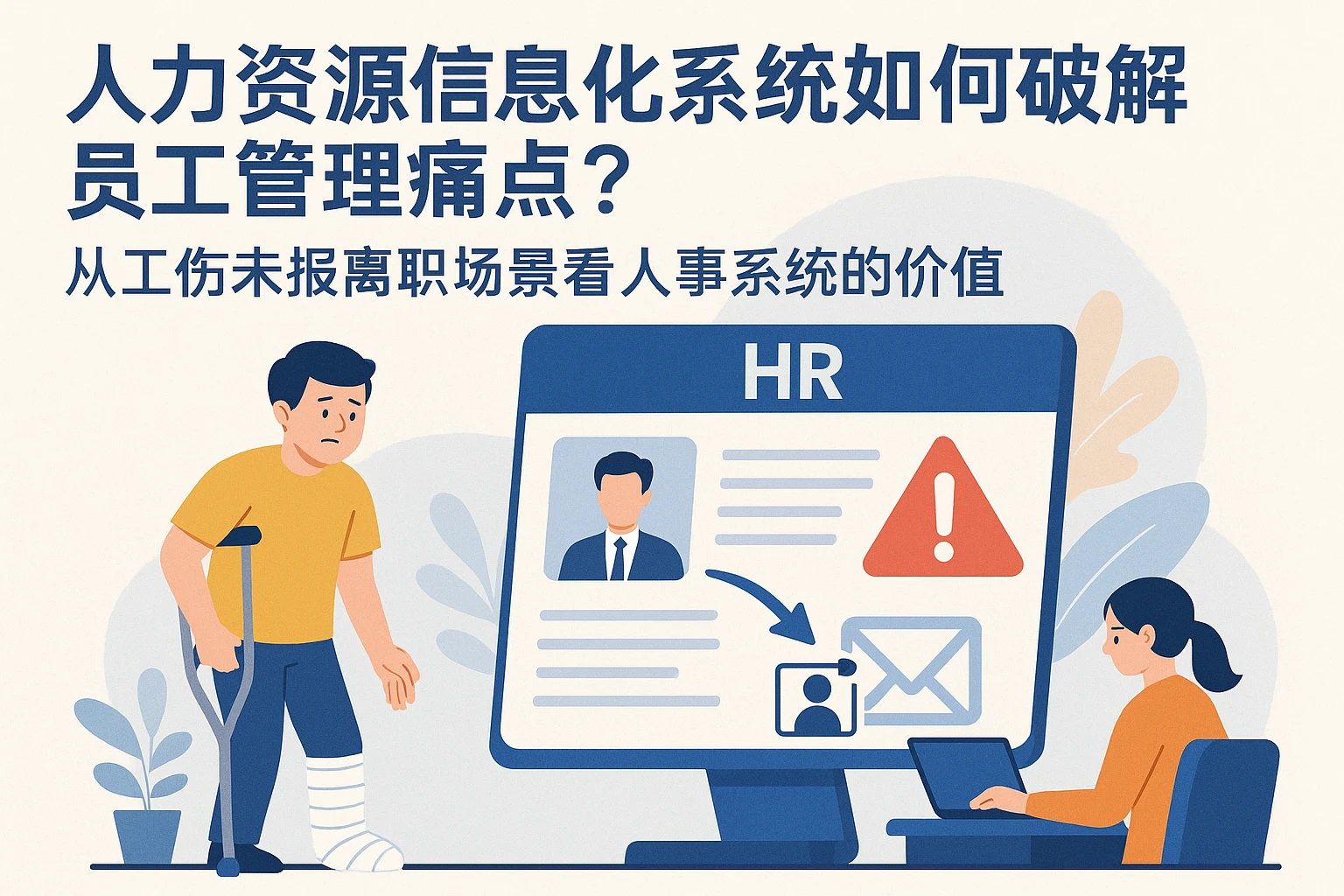 人力资源信息化系统如何破解员工管理痛点？从工伤未报离职场景看人事系统的价值