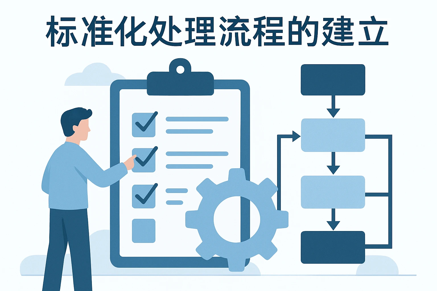 标准化处理流程的建立