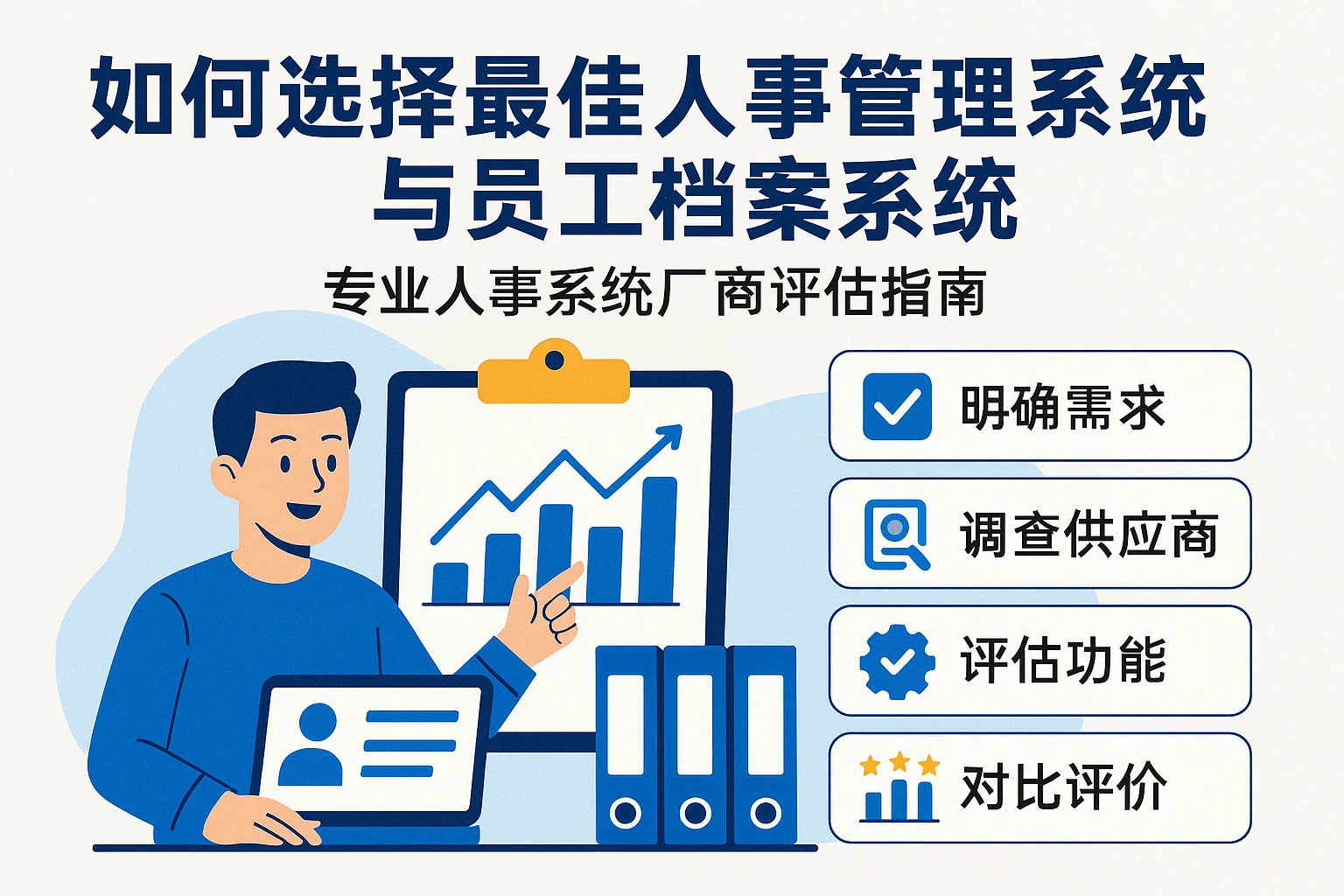 如何选择最佳人事管理系统与员工档案系统——专业人事系统厂商评估指南