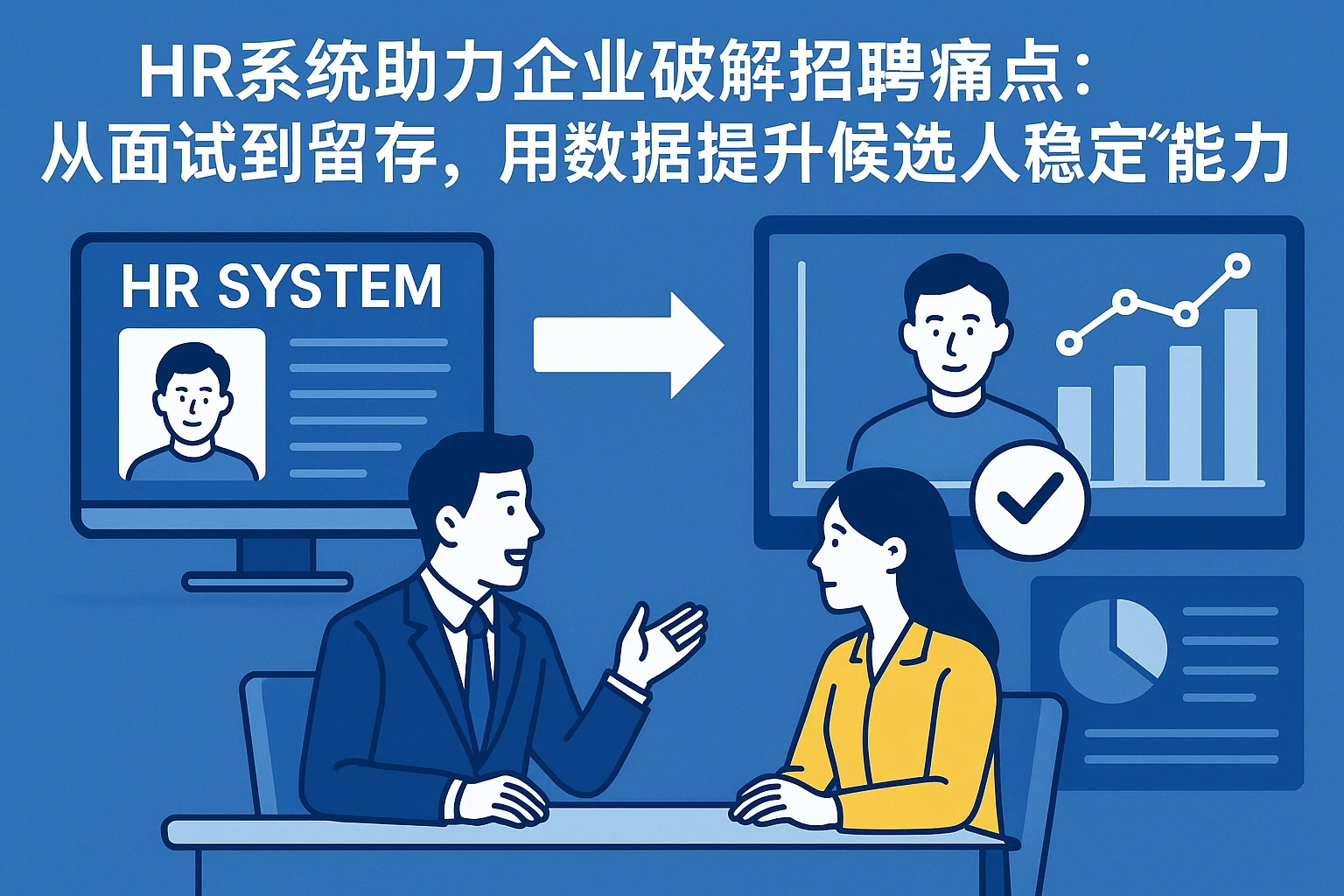 HR系统助力企业破解招聘痛点：从面试到留存，用数据提升候选人稳定性判断能力