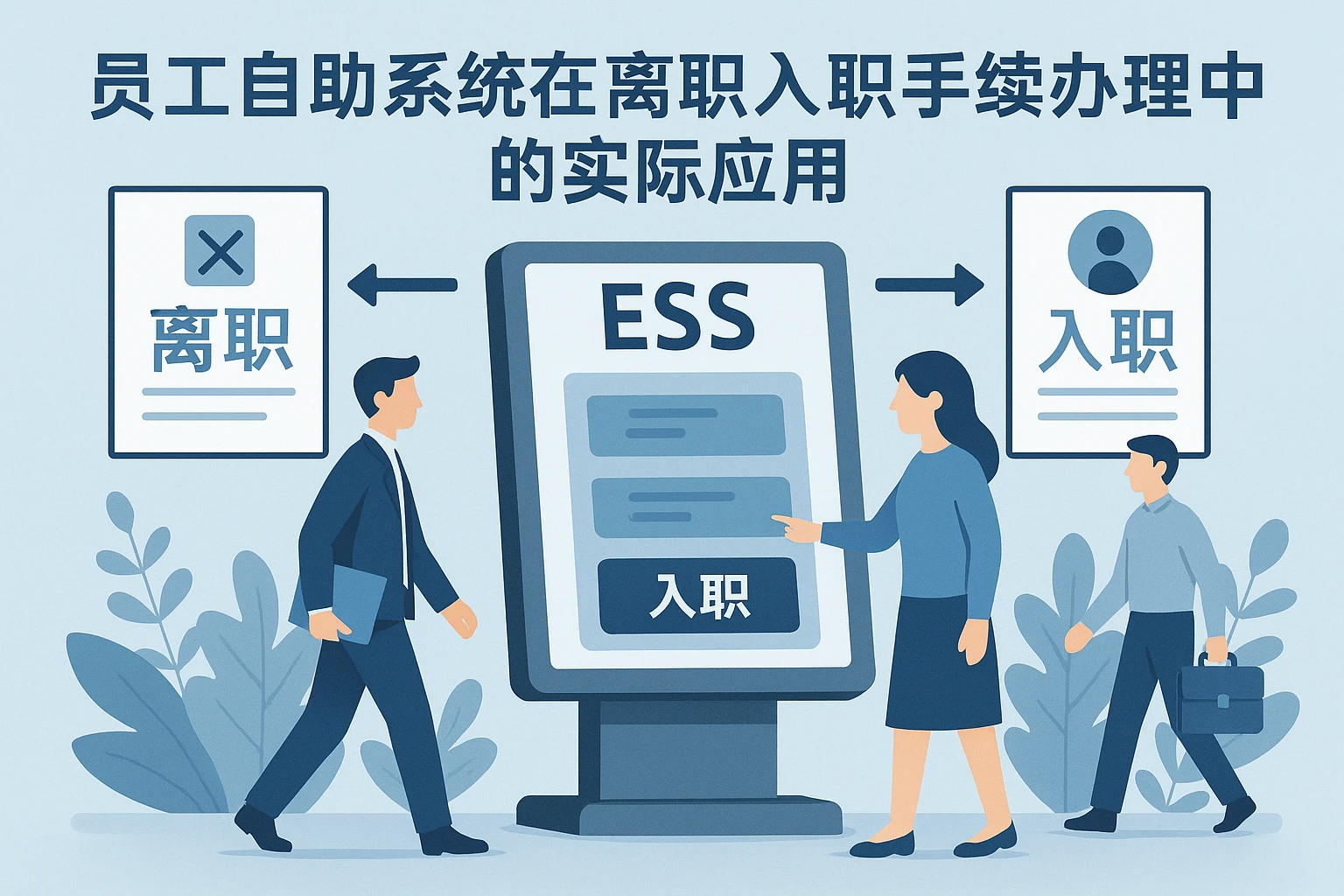 员工自助系统在离职入职手续办理中的实际应用