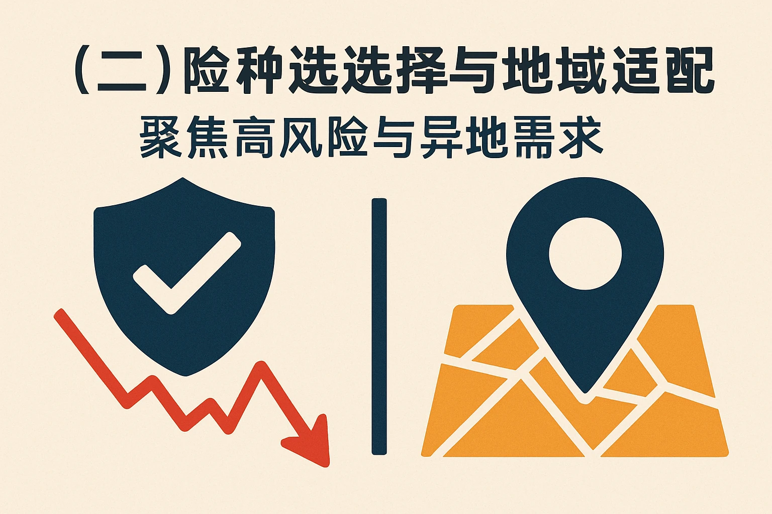 （二）险种选择与地域适配：聚焦高风险与异地需求
