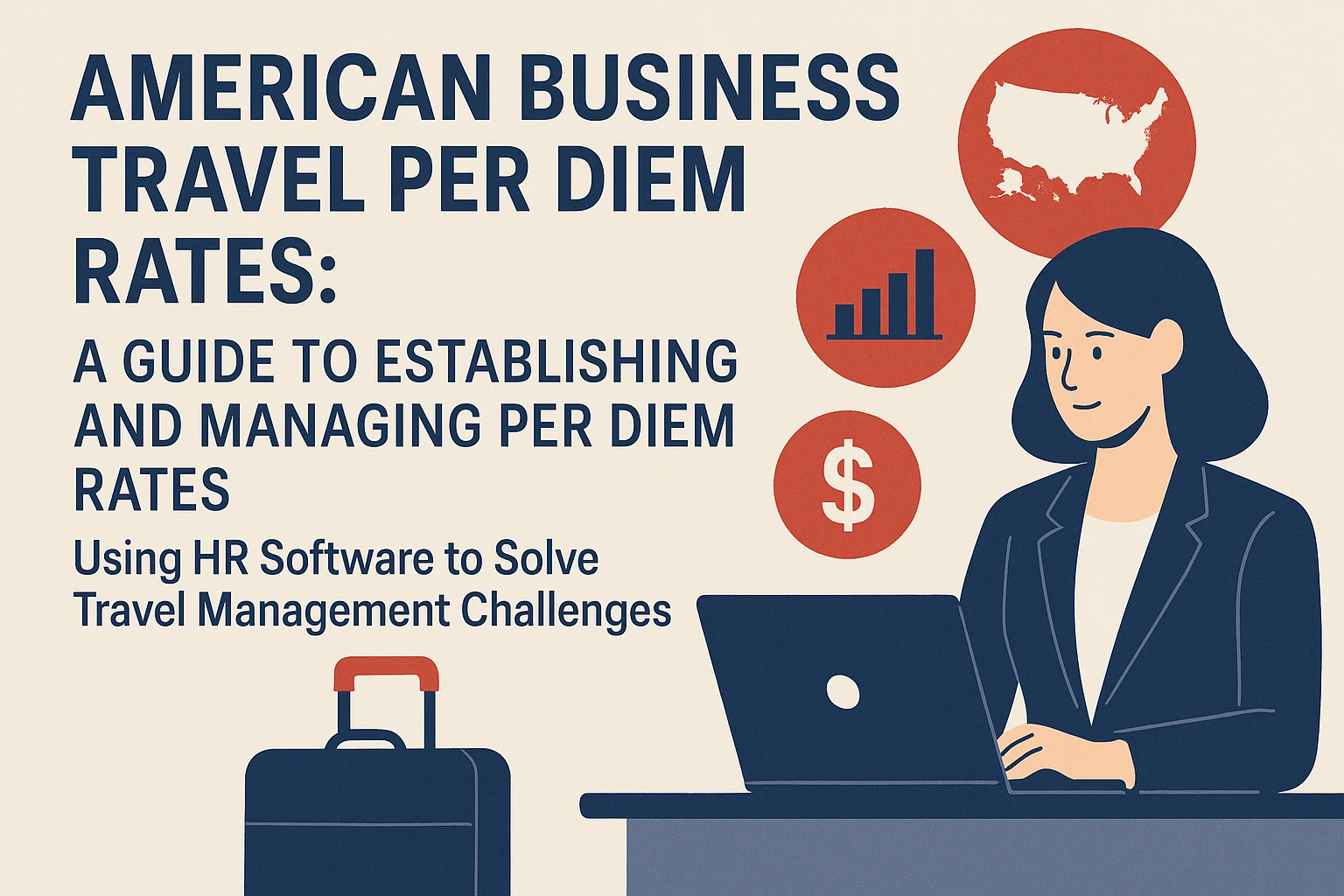 美国出差补贴标准制定与管理指南：用人力资源软件破解差旅管理痛点