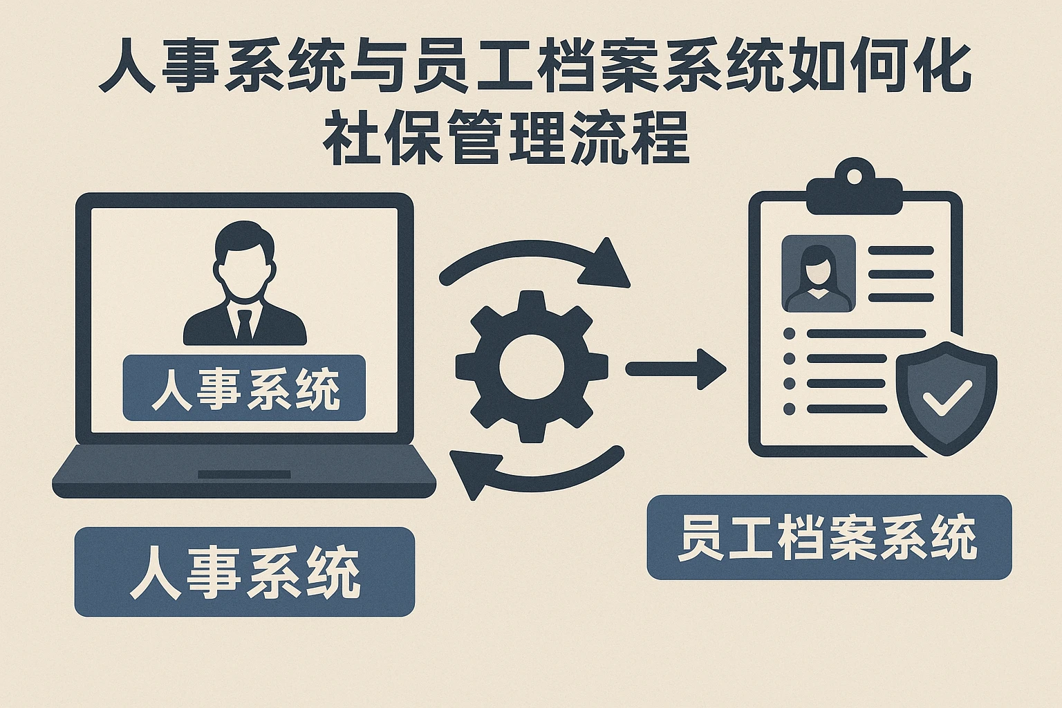 人事系统与员工档案系统如何优化社保管理流程