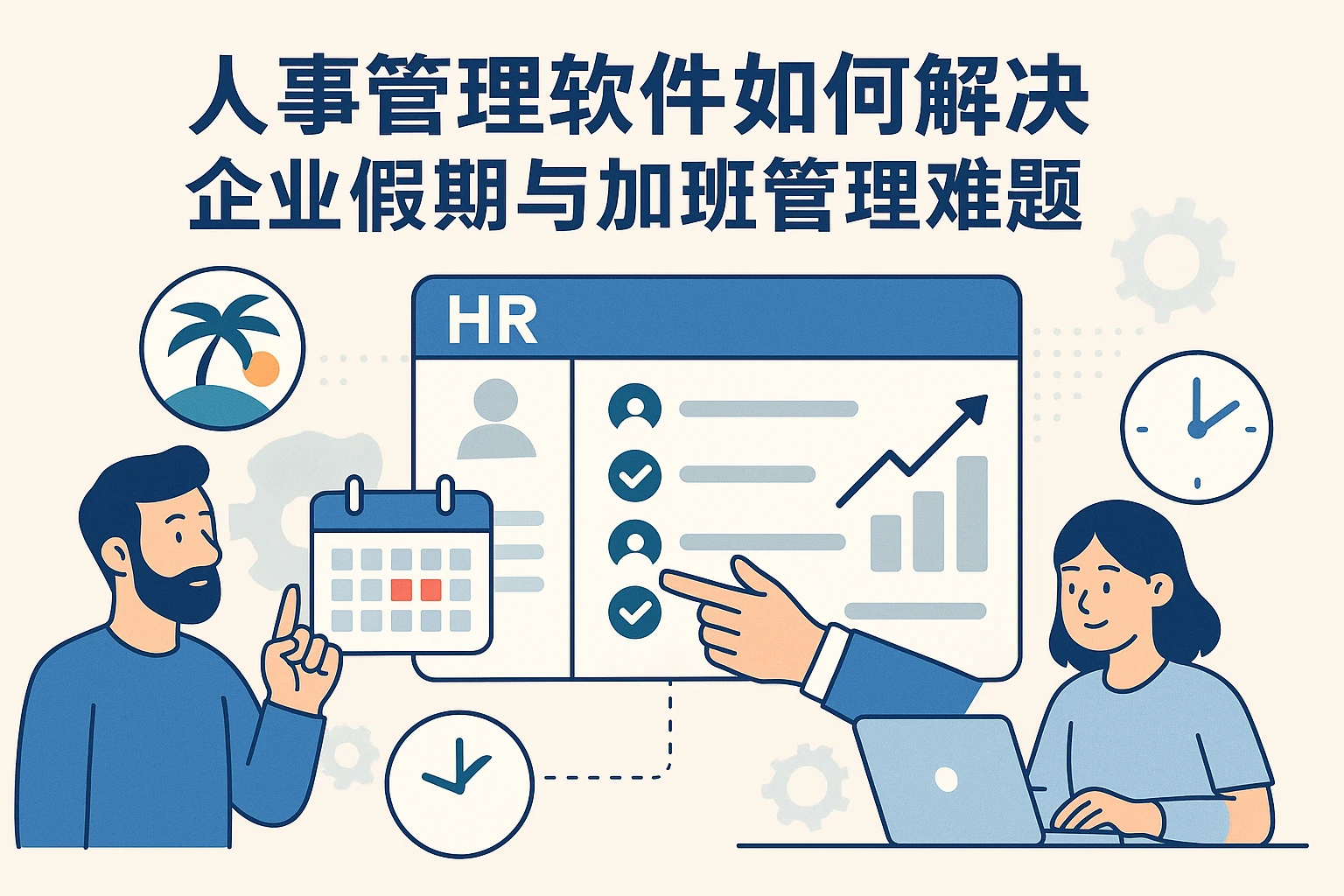 人事管理软件如何解决企业假期与加班管理难题