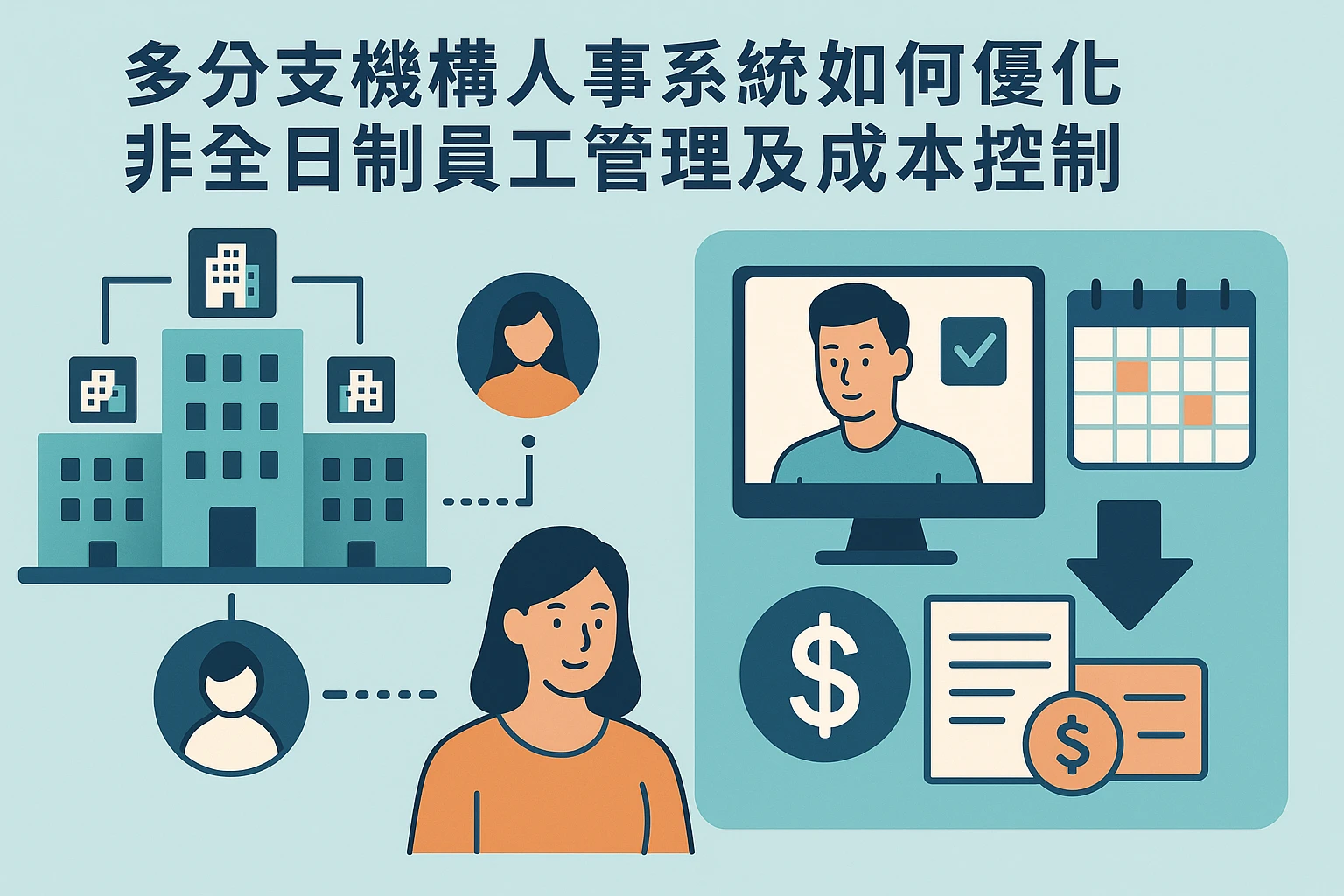 多分支机构人事系统如何优化非全日制员工管理及成本控制