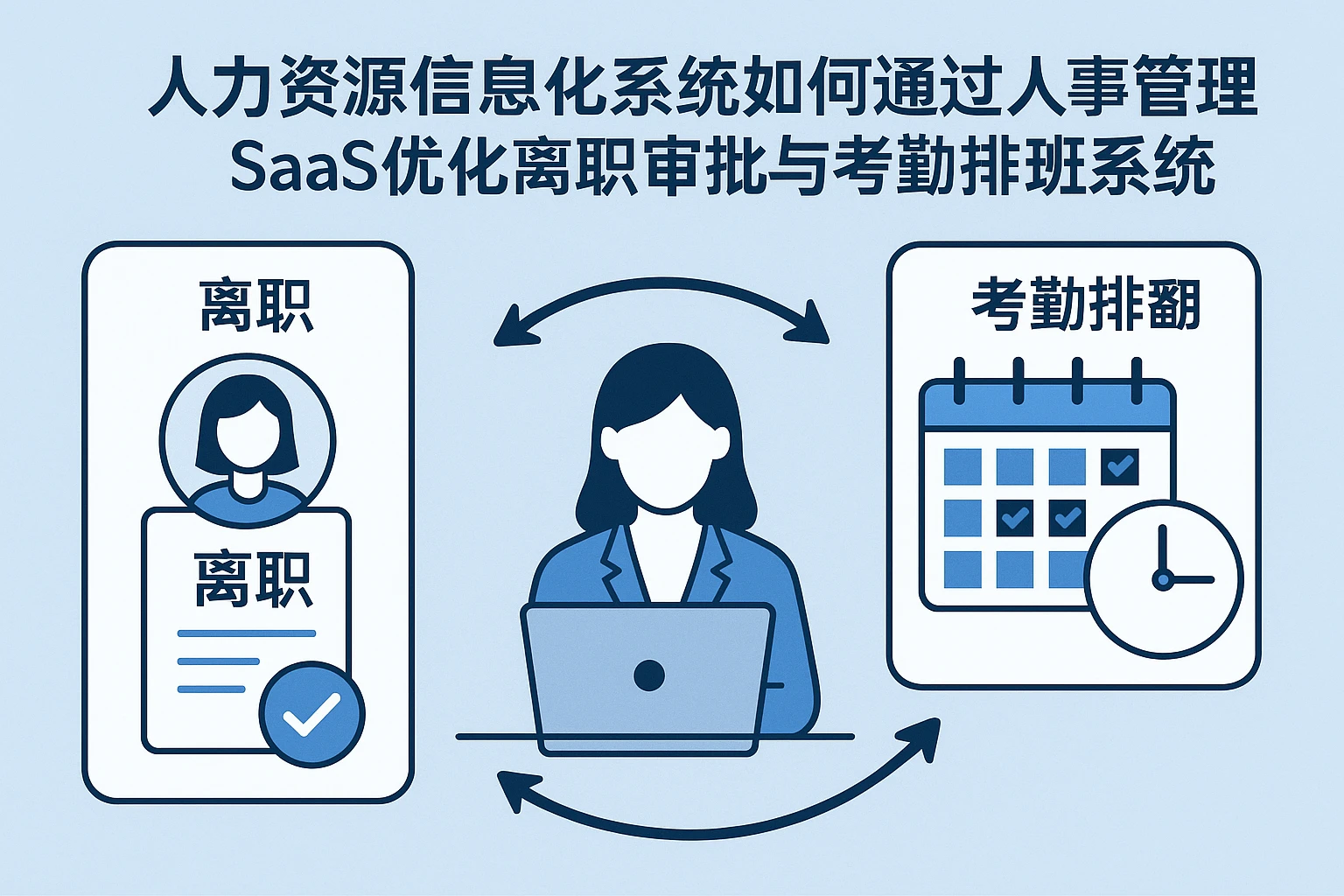 人力资源信息化系统如何通过人事管理SaaS优化离职审批与考勤排班系统