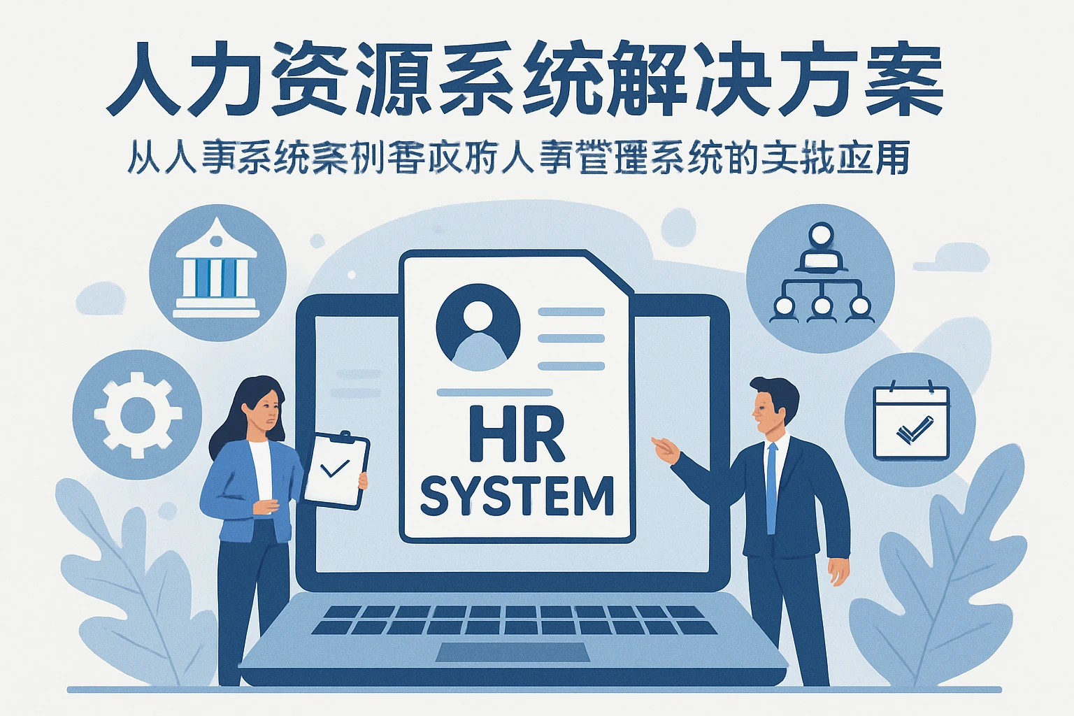 人力资源系统解决方案：从人事系统案例看政府人事管理系统的实践应用