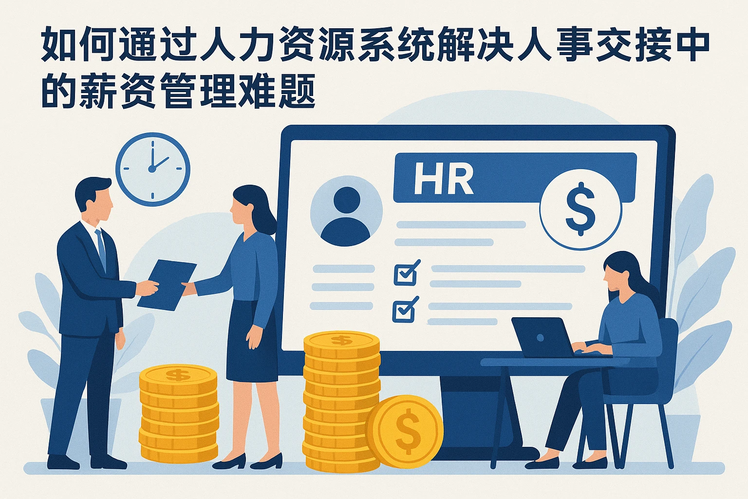 如何通过人力资源系统解决人事交接中的薪资管理难题