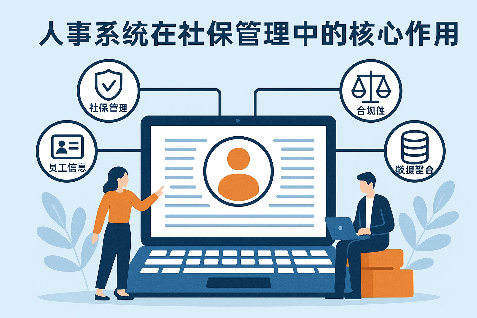 人事系统在社保管理中的核心作用