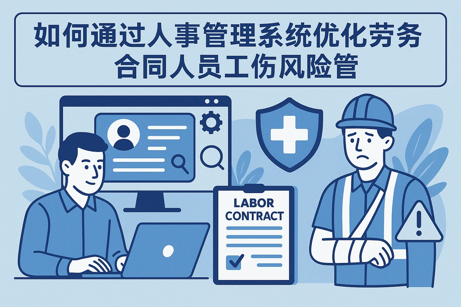 如何通过人事管理系统优化劳务合同人员工伤风险管控