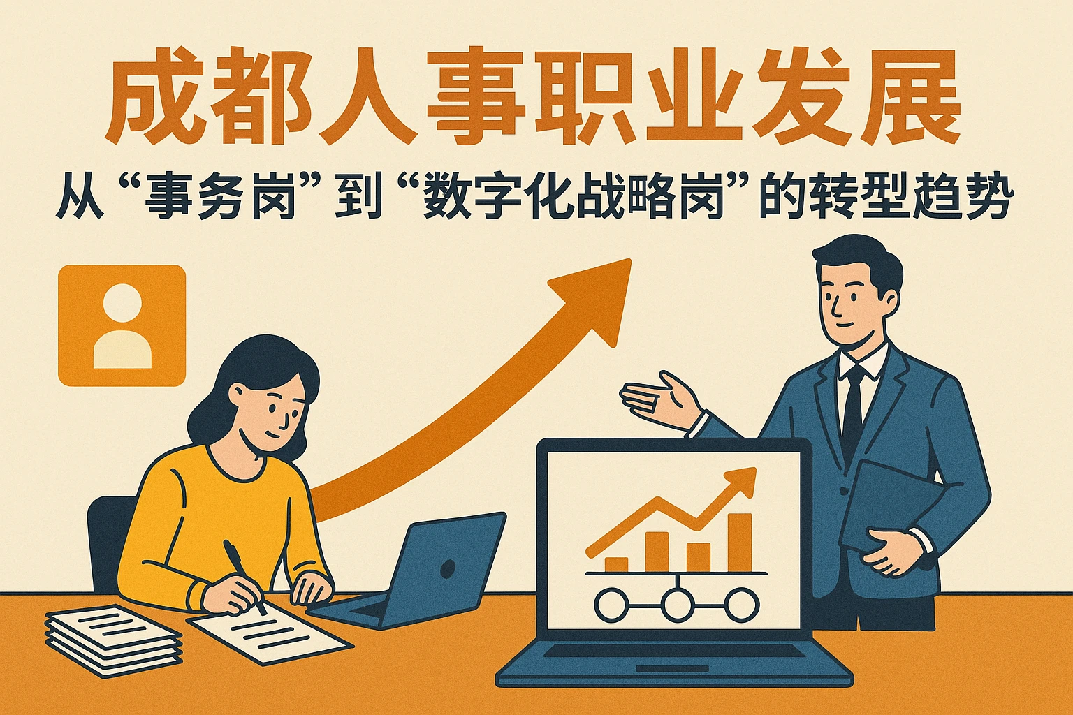 2. 成都人事职业发展:从“事务岗”到“数字化战略岗”的转型趋势