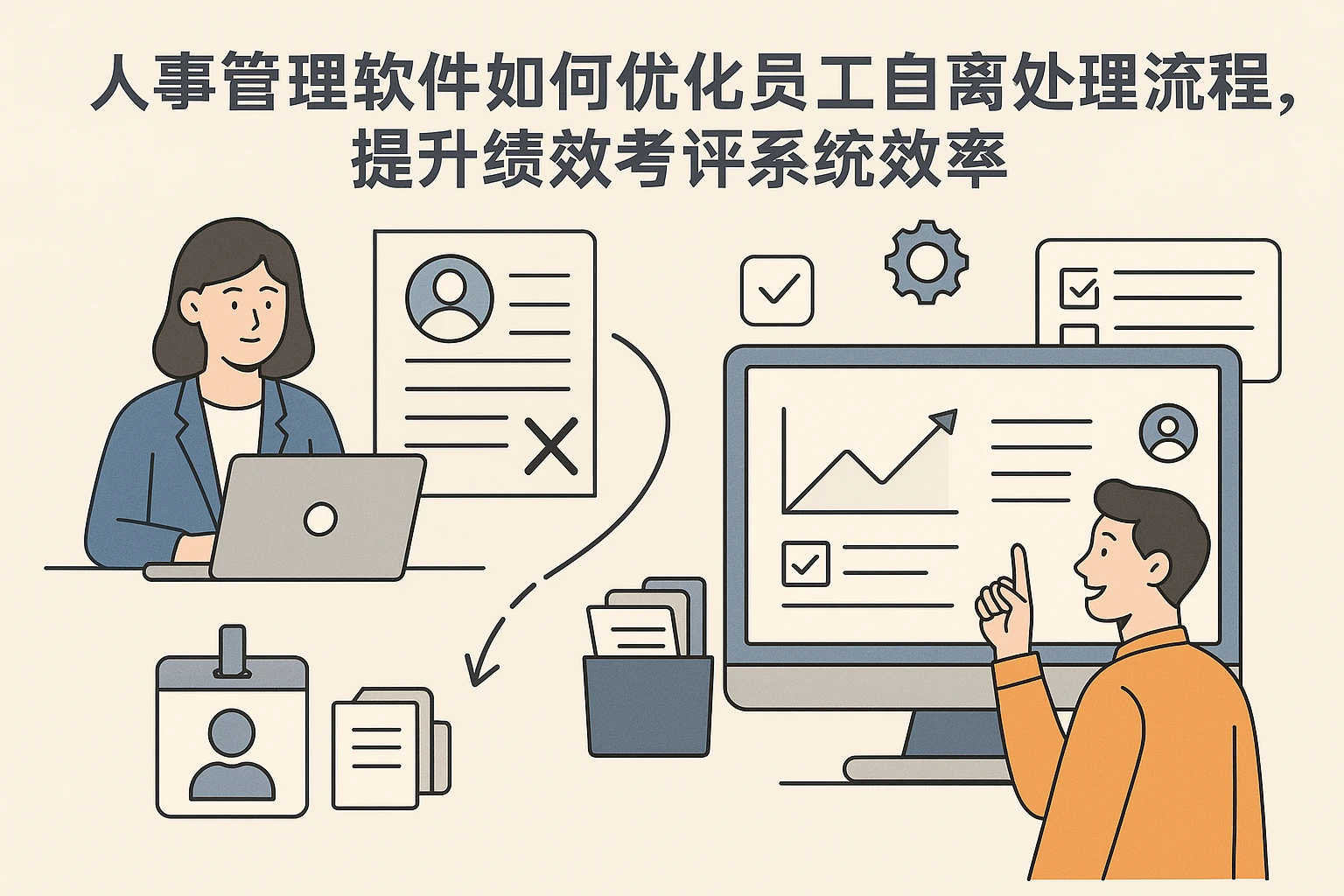 人事管理软件如何优化员工自离处理流程，提升绩效考评系统效率