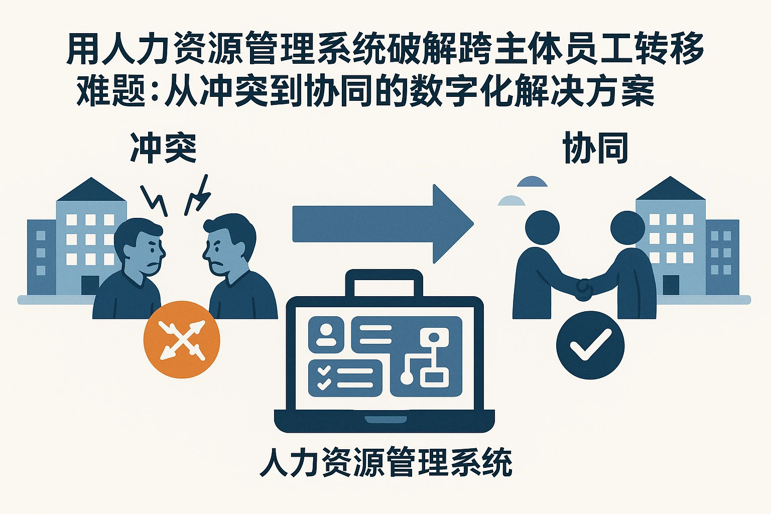 用人力资源管理系统破解跨主体员工转移难题：从冲突到协同的数字化解决方案