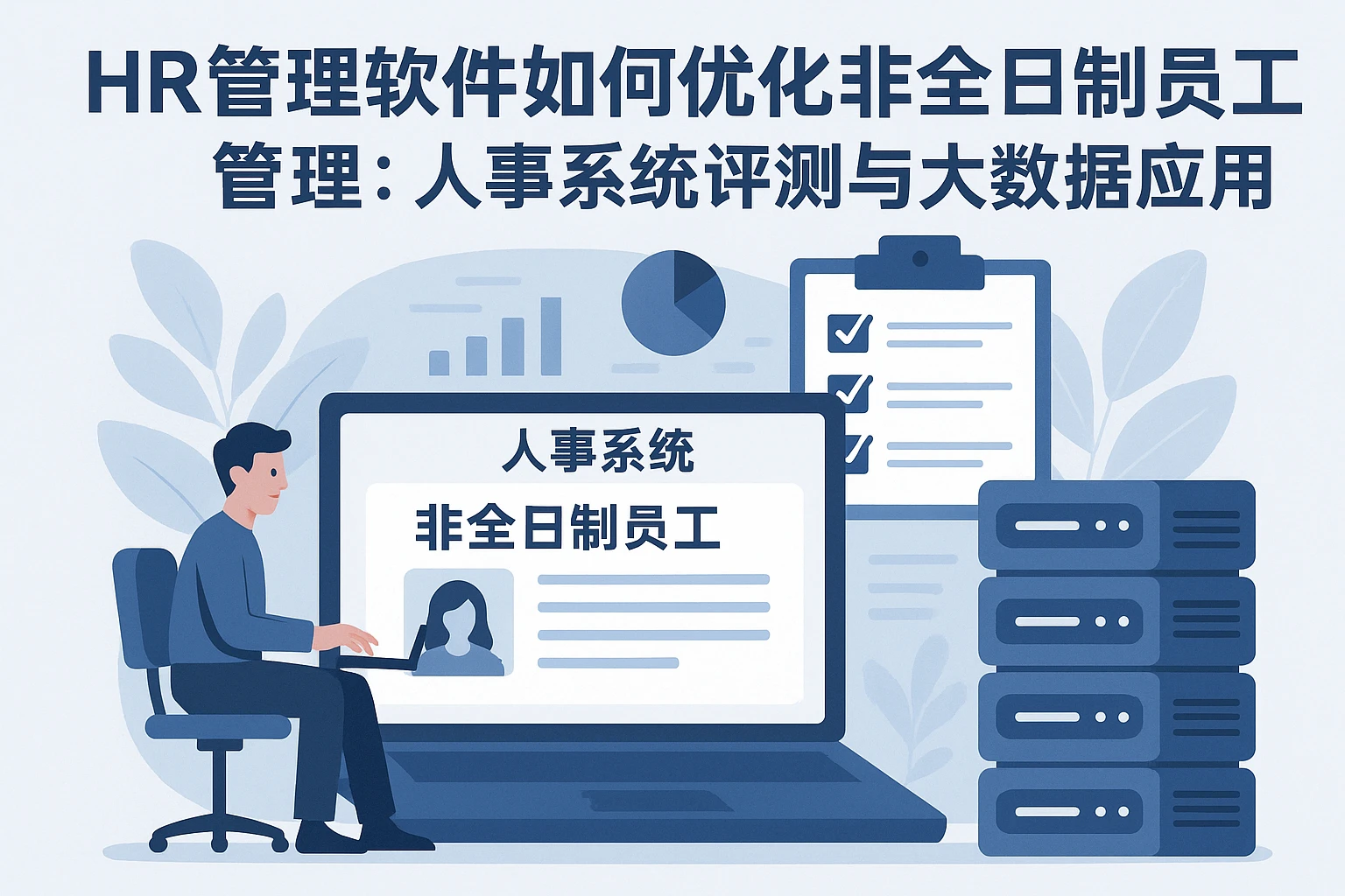 HR管理软件如何优化非全日制员工管理：人事系统评测与大数据应用