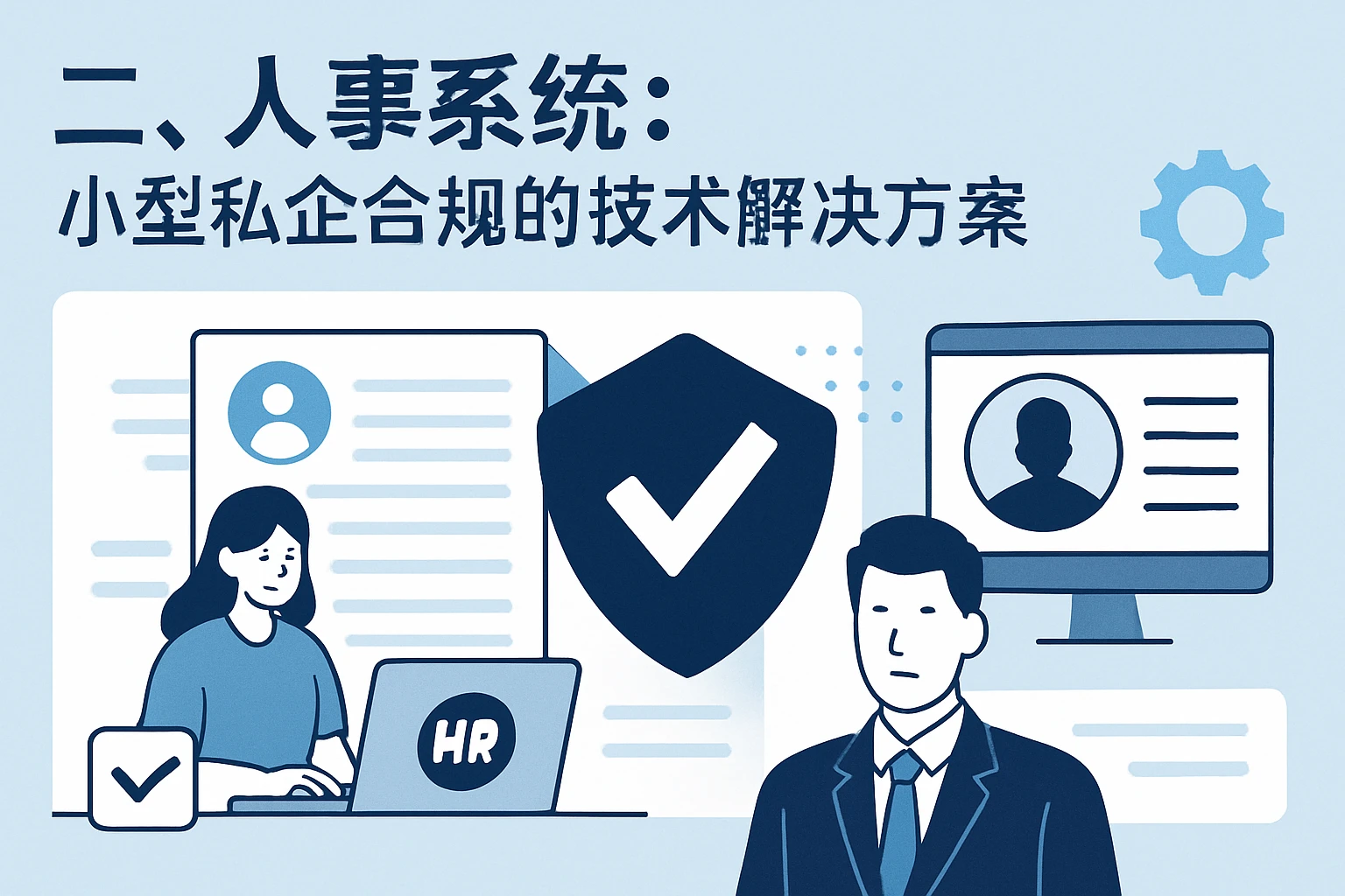 二、人事系统：小型私企合规的技术解决方案