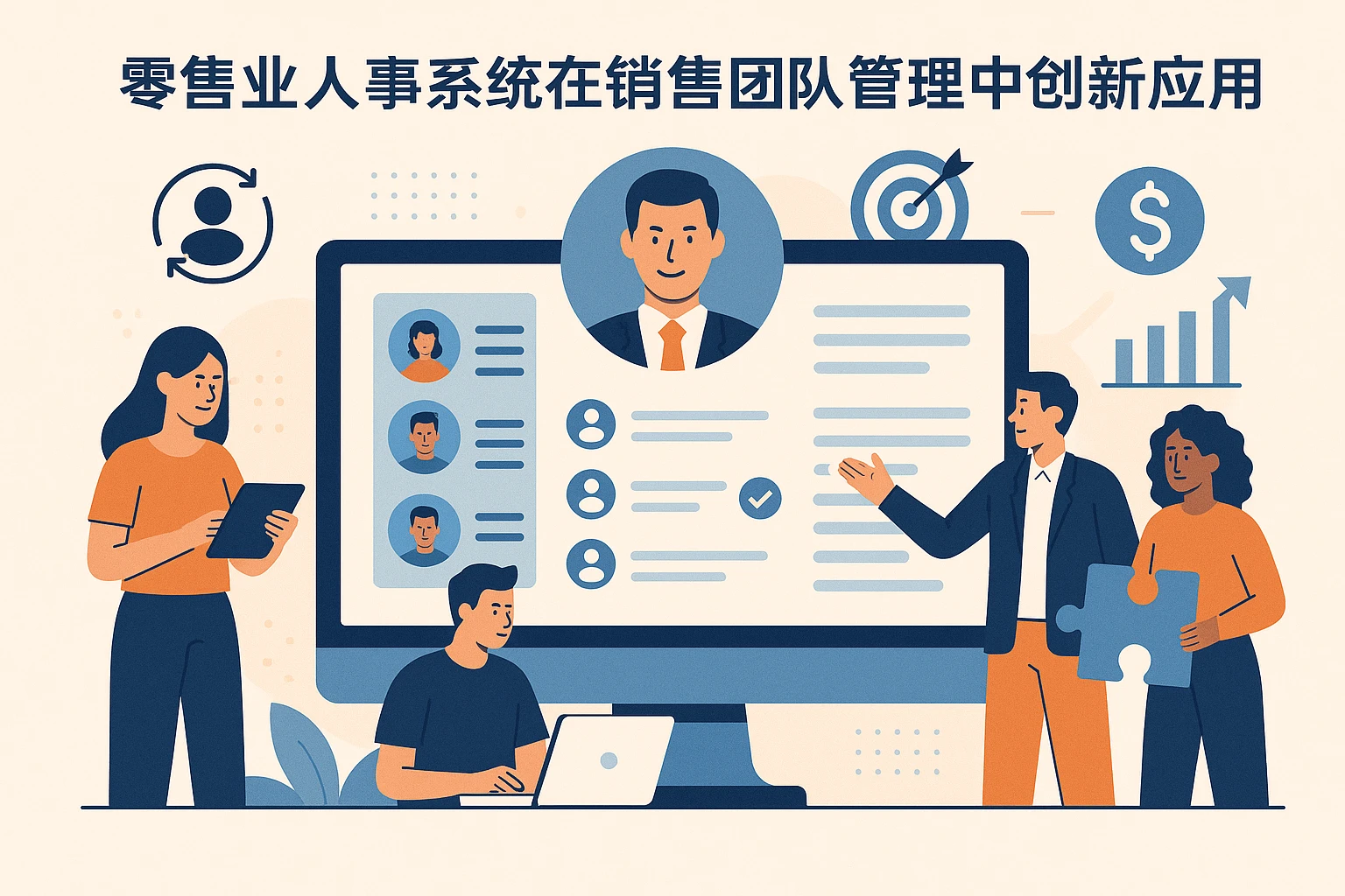 零售业人事系统在销售团队管理中的创新应用