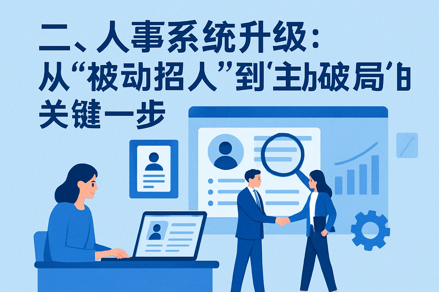 二、人事系统升级:从“被动招人”到“主动破局”的关键一步