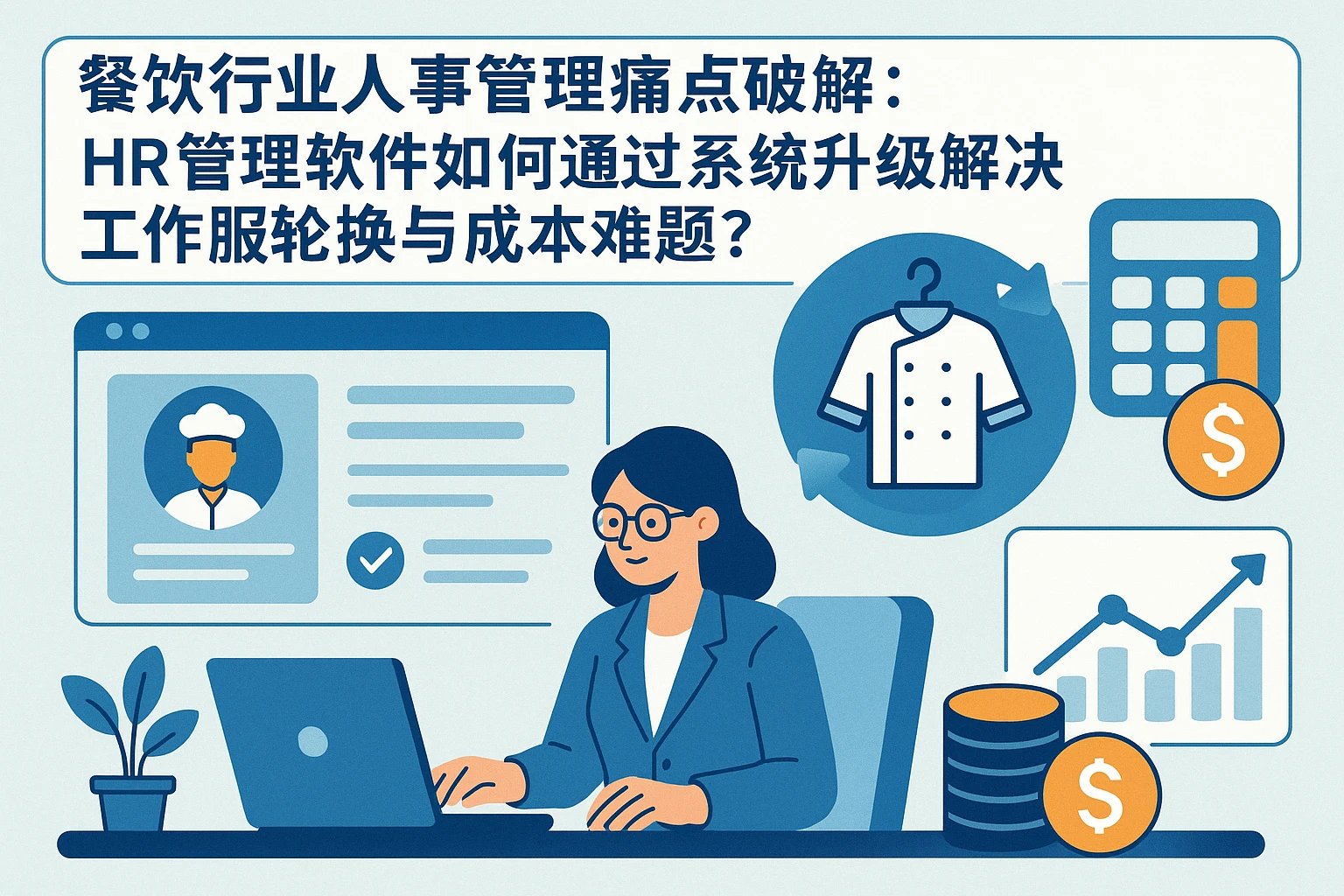 餐饮行业人事管理痛点破解:HR管理软件如何通过系统升级解决工作服轮换与成本难题?